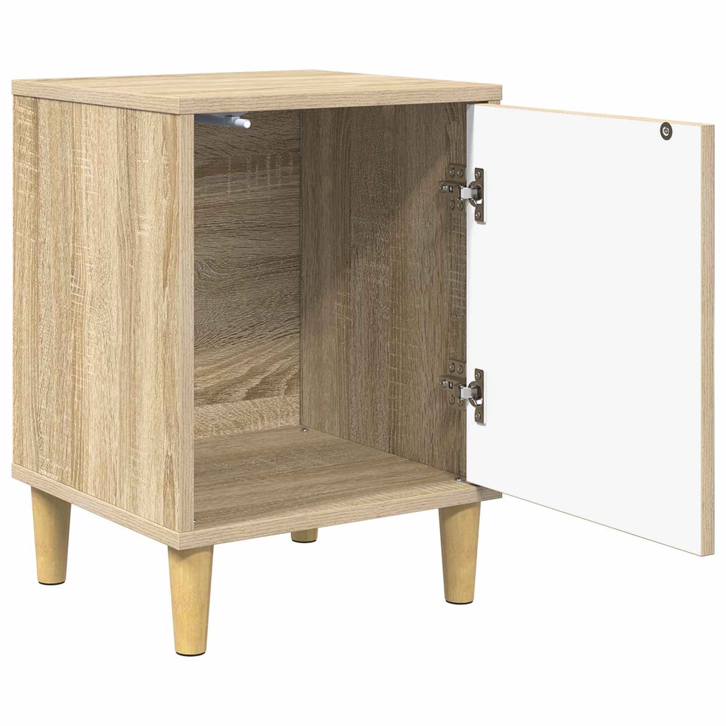 vidaXL Κομοδίνο RAALTE Sonoma Δρυς 36 x 33 x 50 εκ. Επεξεργασμένο Ξύλο