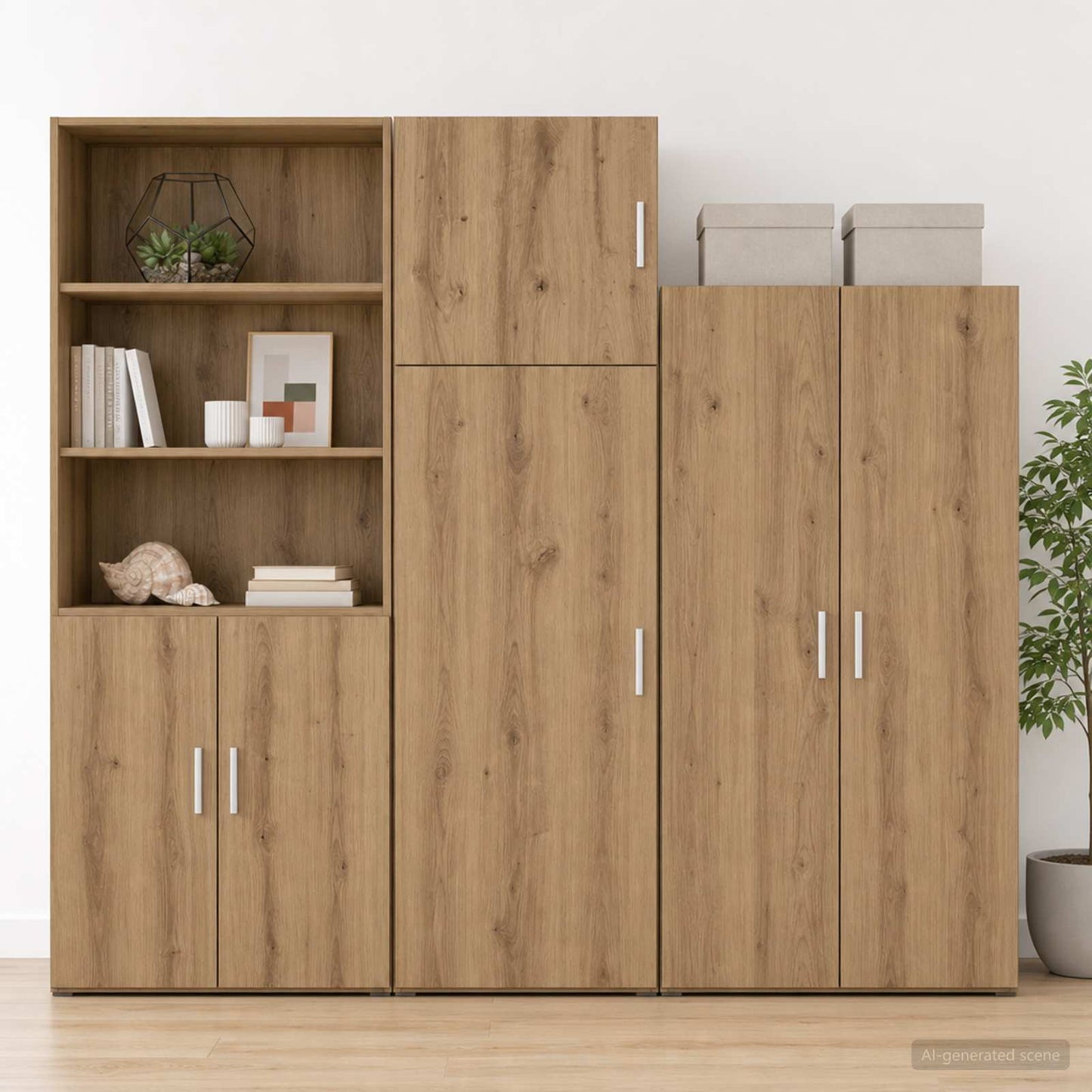 vidaXL Ντουλάπα Τοίχου Artisan Δρυς 45 x 42,5 x 40 εκ