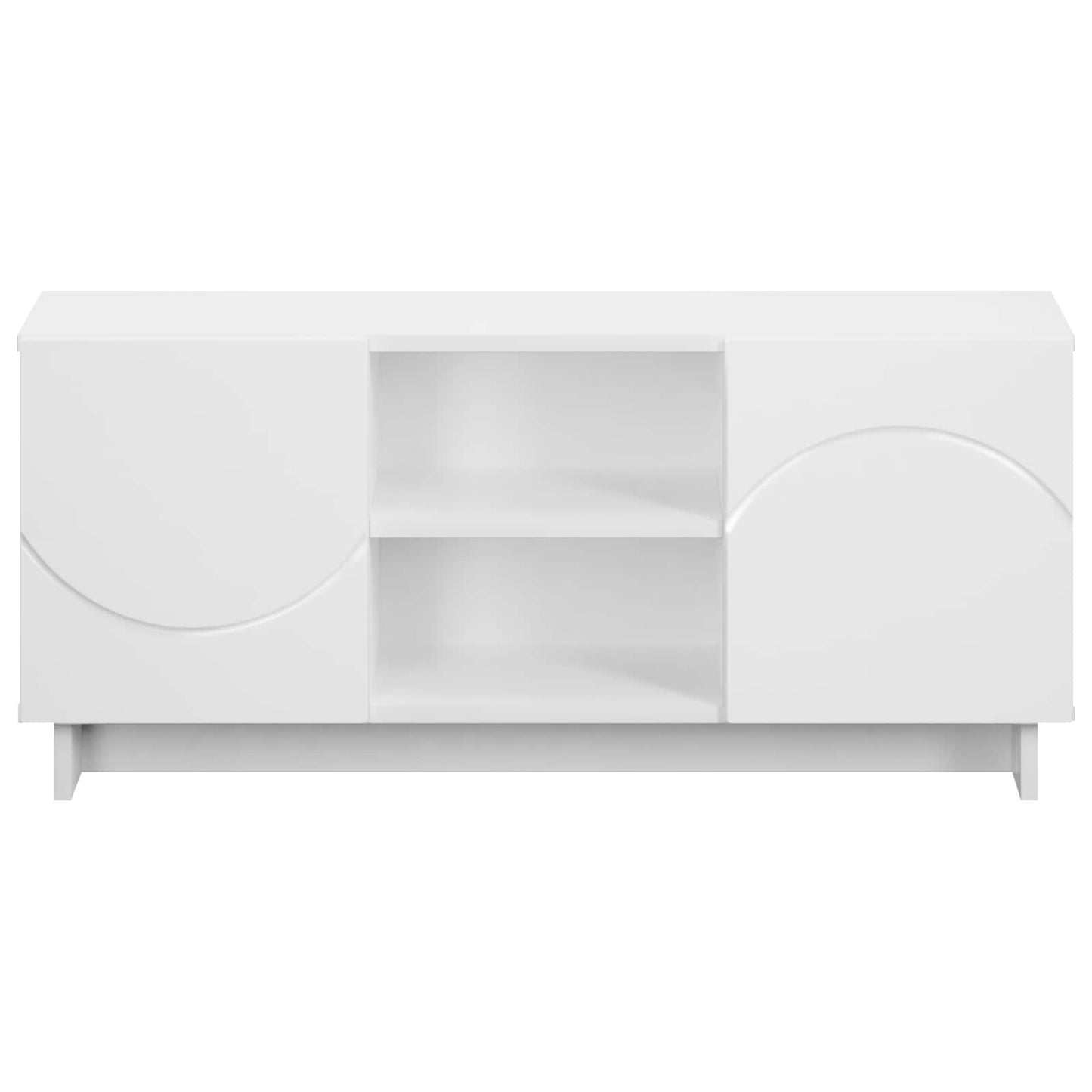 vidaXL Βάση TV 90 x 34.5 x 40 cm Λευκό Επεξεργασμένο Ξύλο
