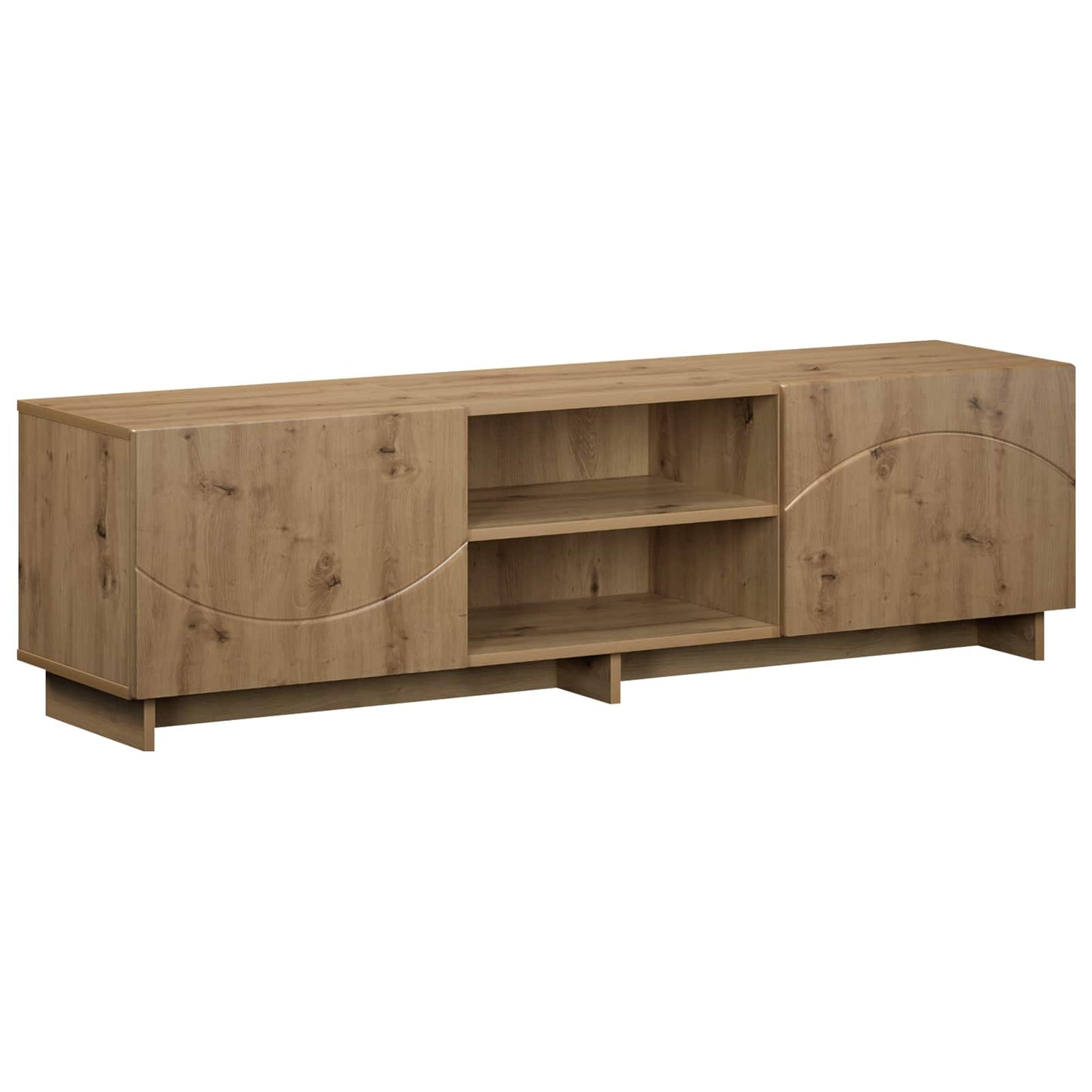vidaXL Βάση TV 140 x 34.5 x 40 cm Artisan Δρυς Επεξεργασμένο Ξύλο