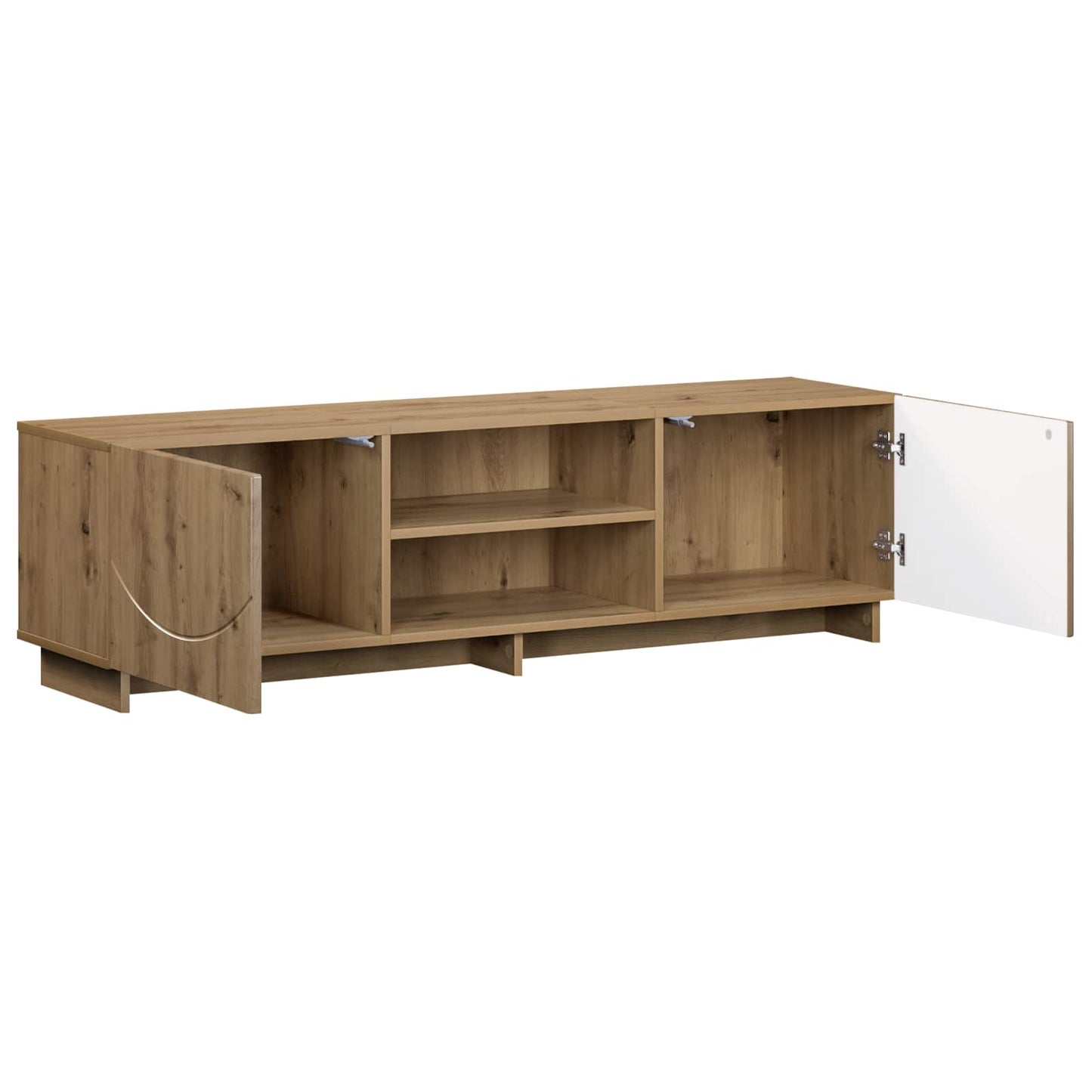 vidaXL Βάση TV 140 x 34.5 x 40 cm Artisan Δρυς Επεξεργασμένο Ξύλο
