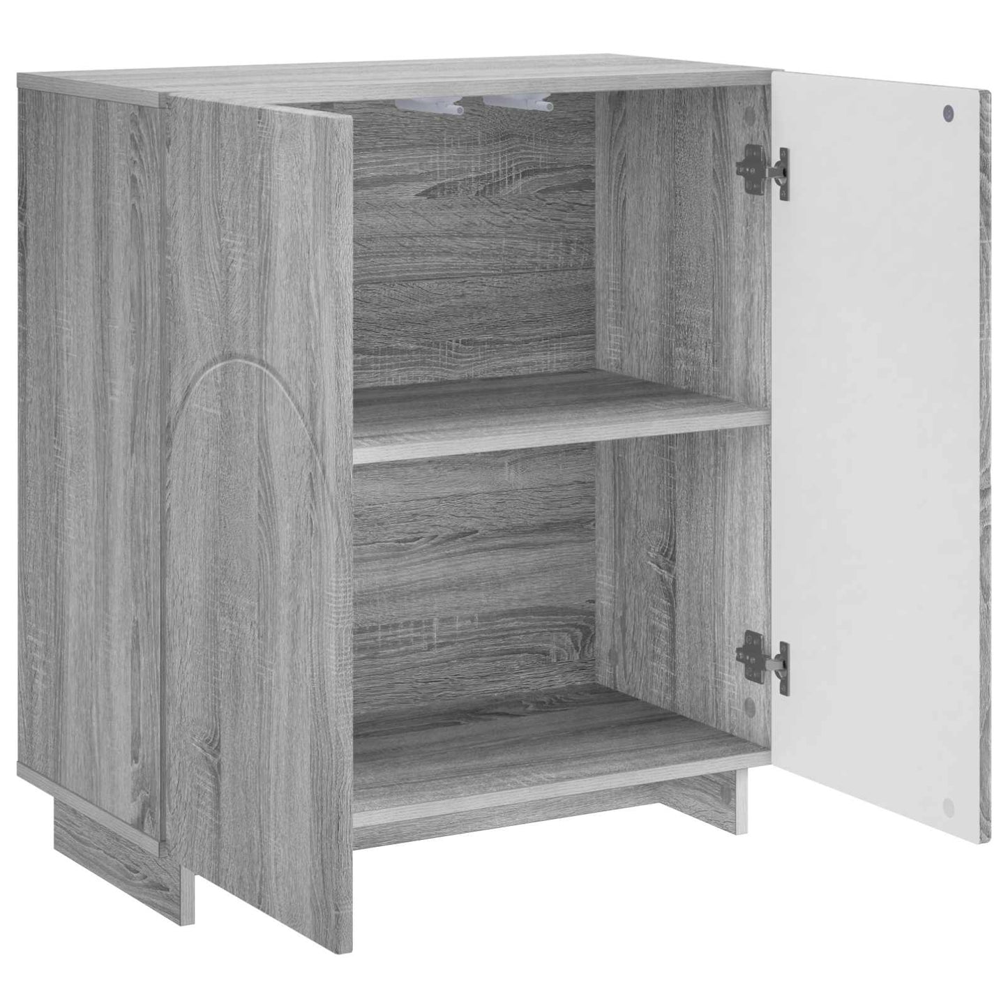 vidaXL Μπουφές Γκρι Sonoma 67 x 34,5 x 75 εκ. Επεξεργασμένο ξύλο