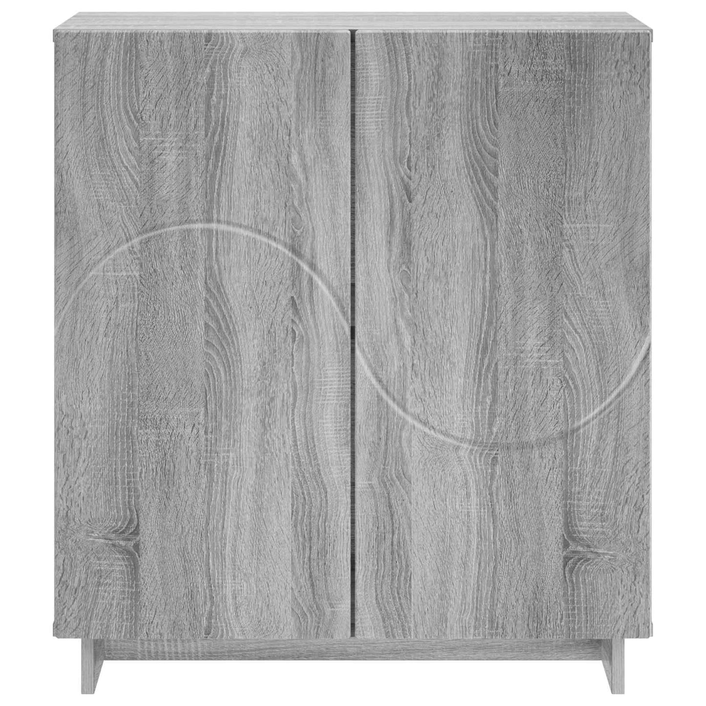 vidaXL Μπουφές Γκρι Sonoma 67 x 34,5 x 75 εκ. Επεξεργασμένο ξύλο