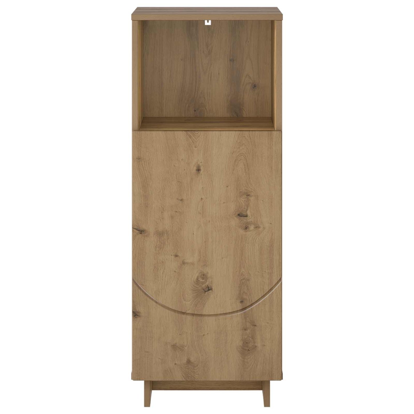 vidaXL Ντουλάπι μπάνιου Artisan Δρυς 36,5 x 38 x 95 cm