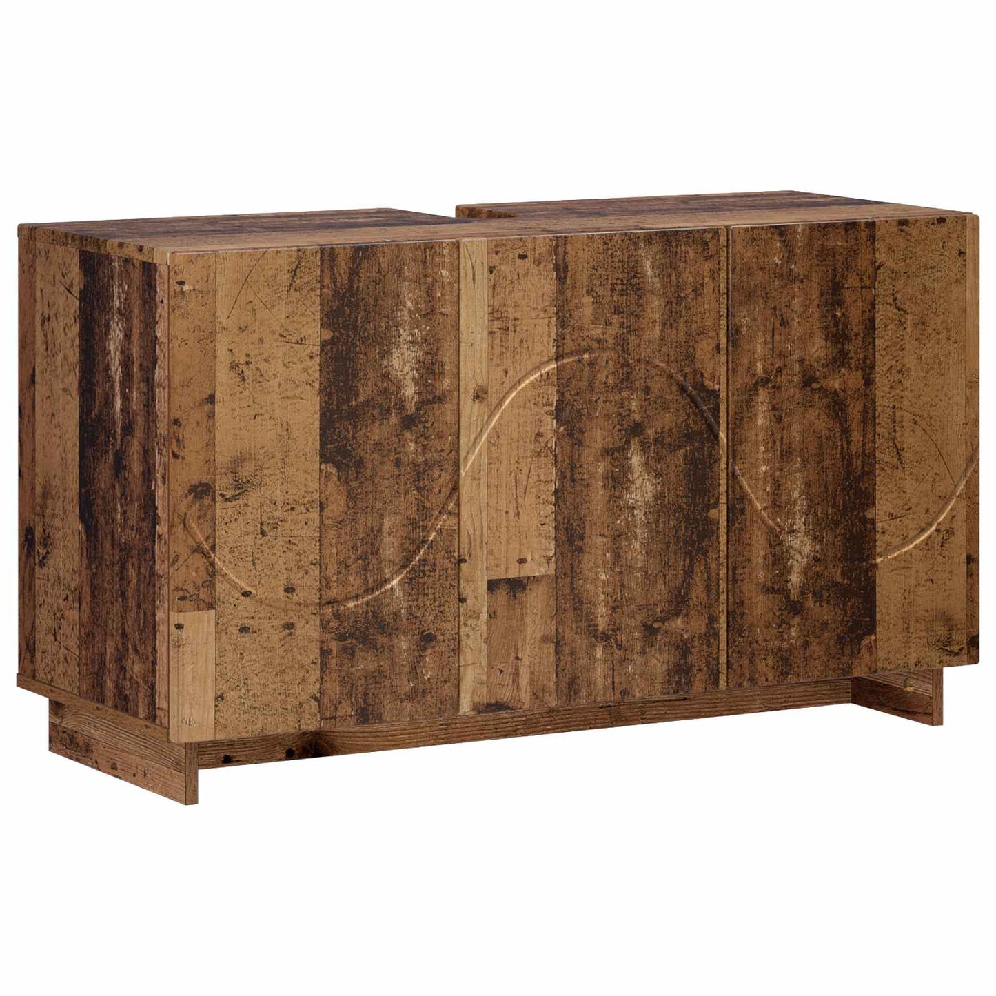 vidaXL Έπιπλο μπάνιου Παλαιωμένο ξύλο 101 x 41 x 58 cm