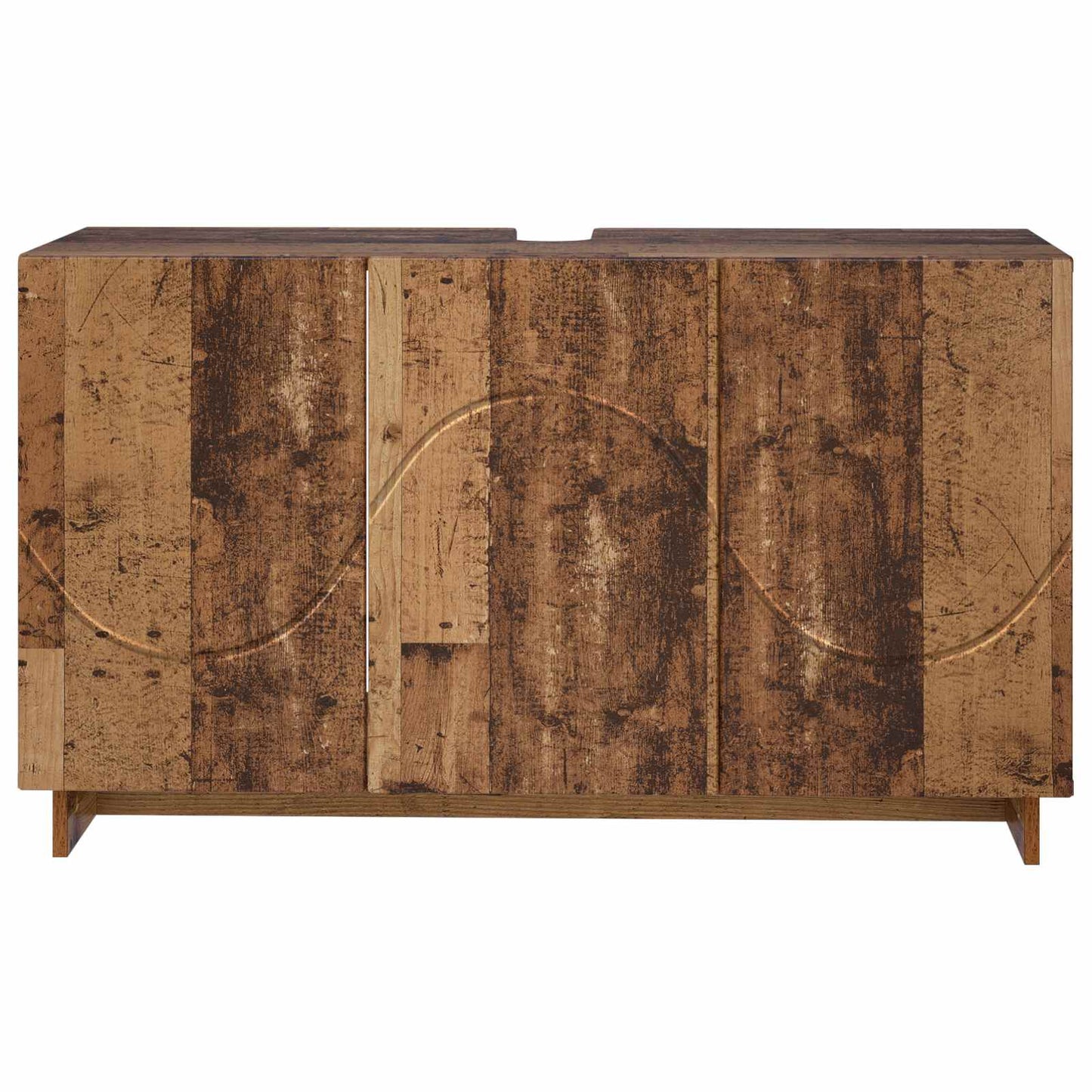 vidaXL Έπιπλο μπάνιου Παλαιωμένο ξύλο 101 x 41 x 58 cm