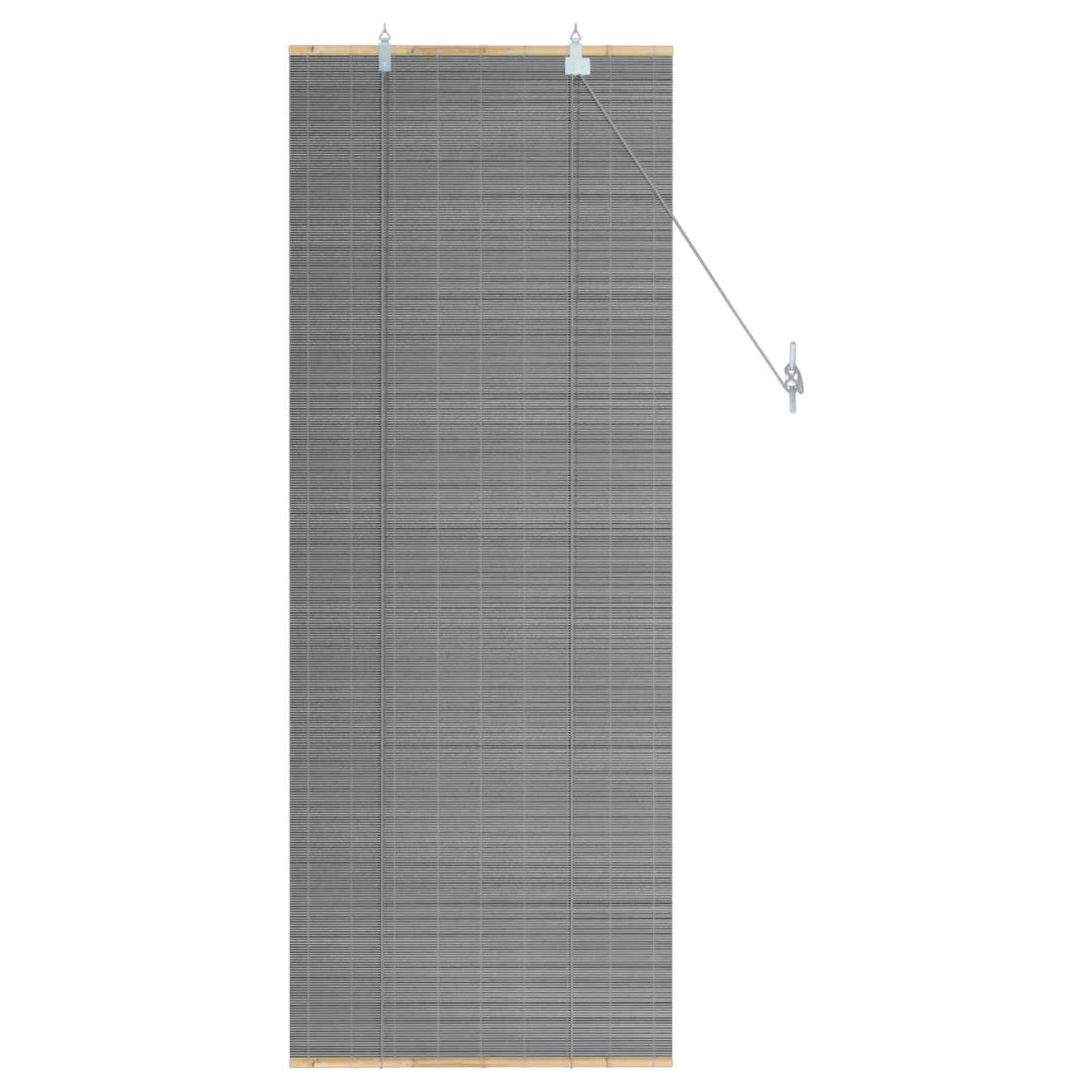 vidaXL Ρόλερ (στόρι) Γκρι 50 x 160 εκ. Μπαμπού