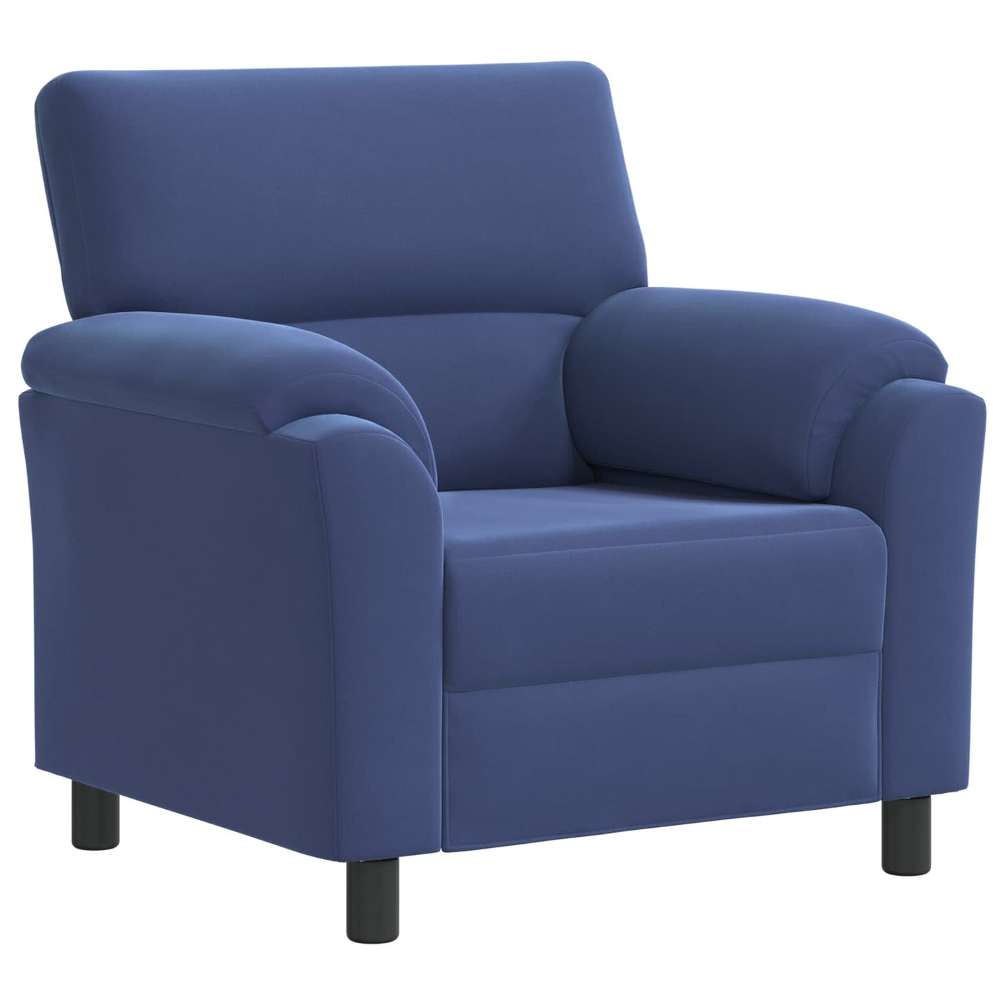vidaXL Σετ Καναπέ 2 pcs Μπλε Αστυνομίας Βελούδο