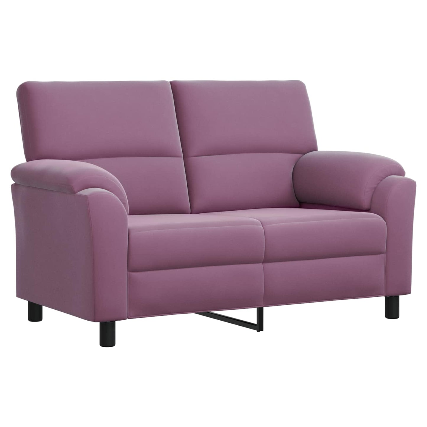 vidaXL Σετ Καναπέ 2 pcs Μοβ Βελούδο