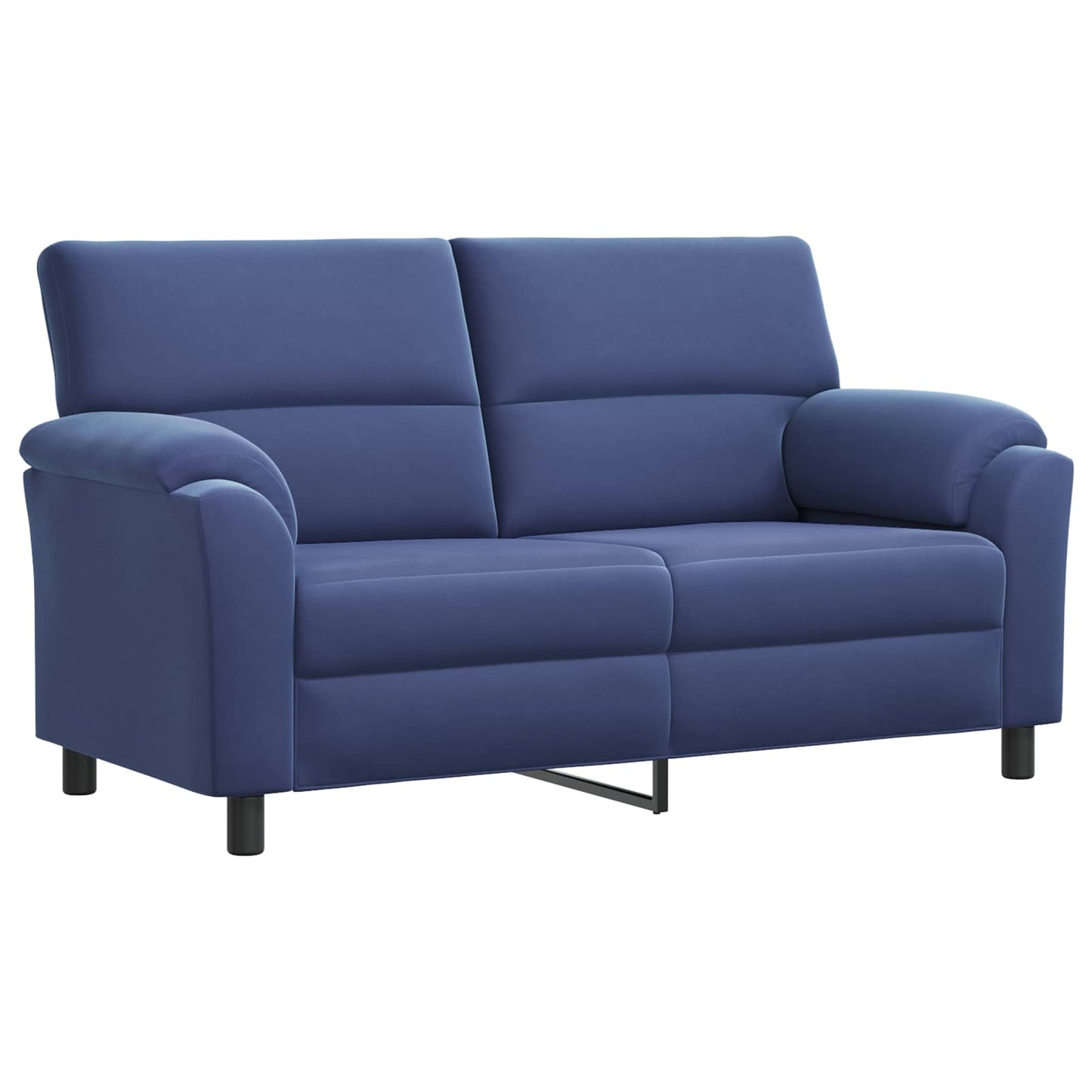 vidaXL Σετ Καναπέ 2 pcs Μπλε Αστυνομίας Βελούδο
