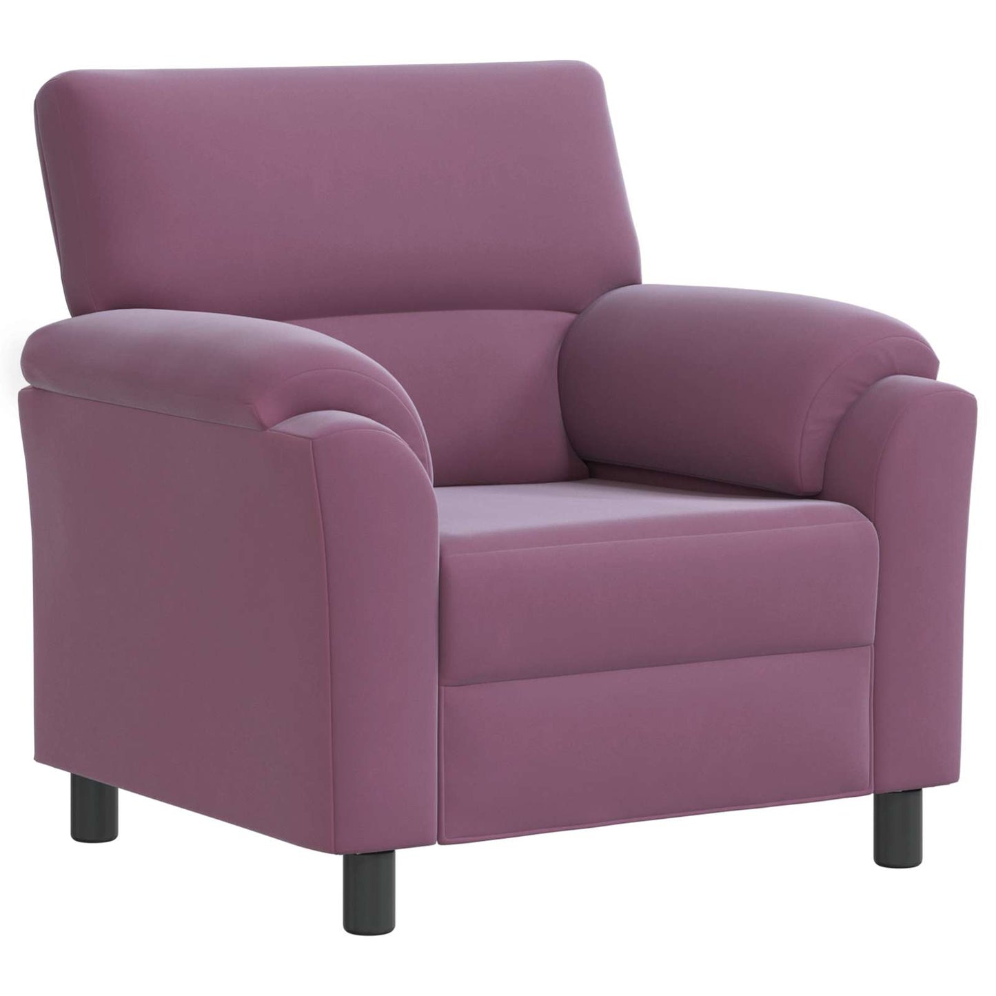 vidaXL Σετ Καναπέ 3 pcs Μοβ Βελούδο