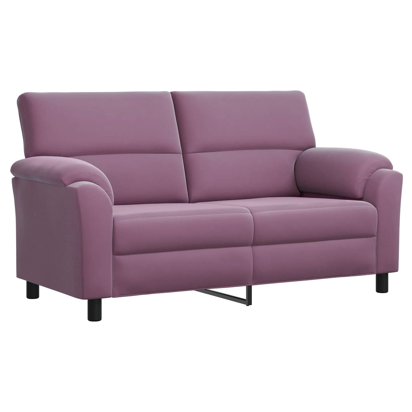 vidaXL Σετ Καναπέ 3 pcs Μοβ Βελούδο