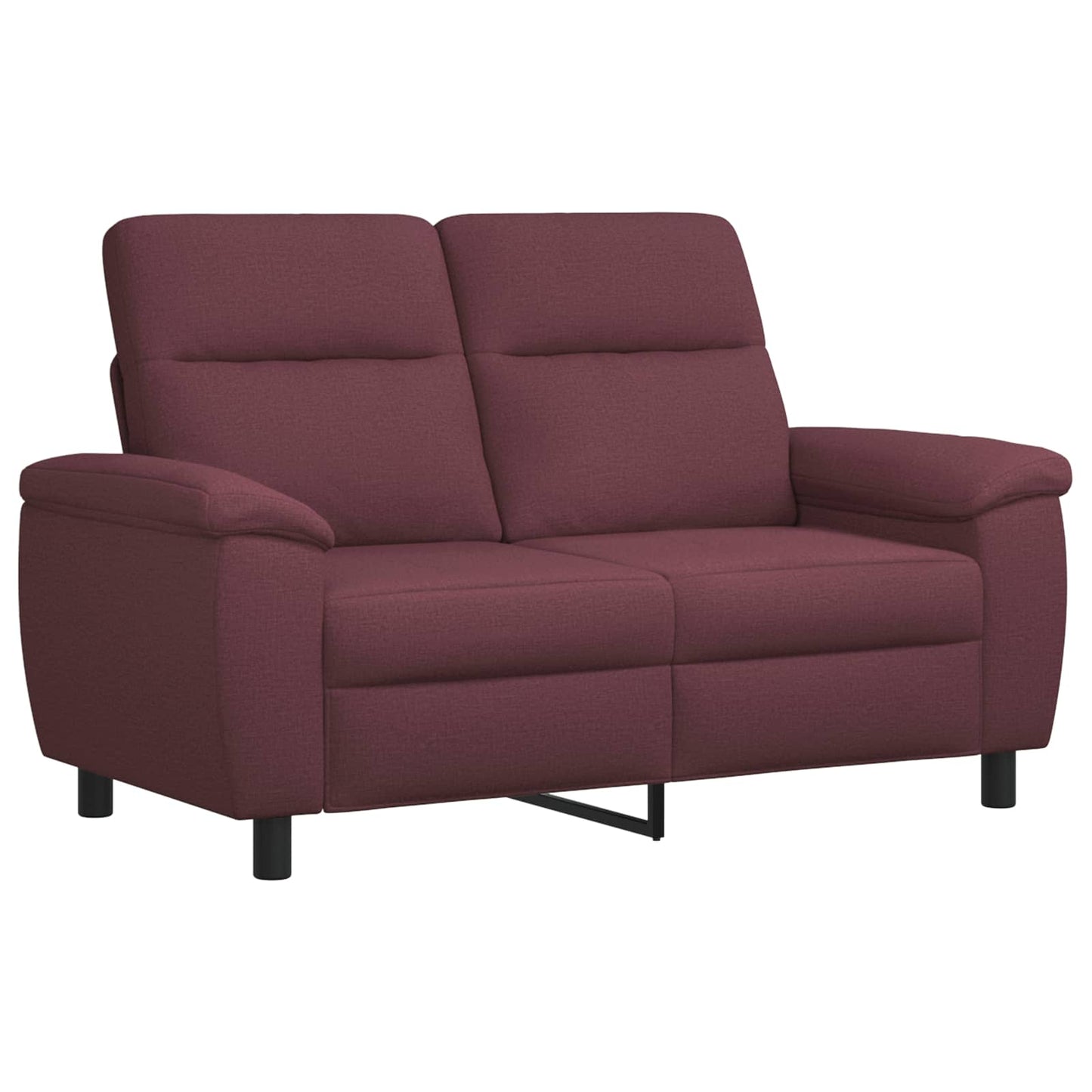 vidaXL Σετ Καναπέ 2 pcs Μοβ Ύφασμα