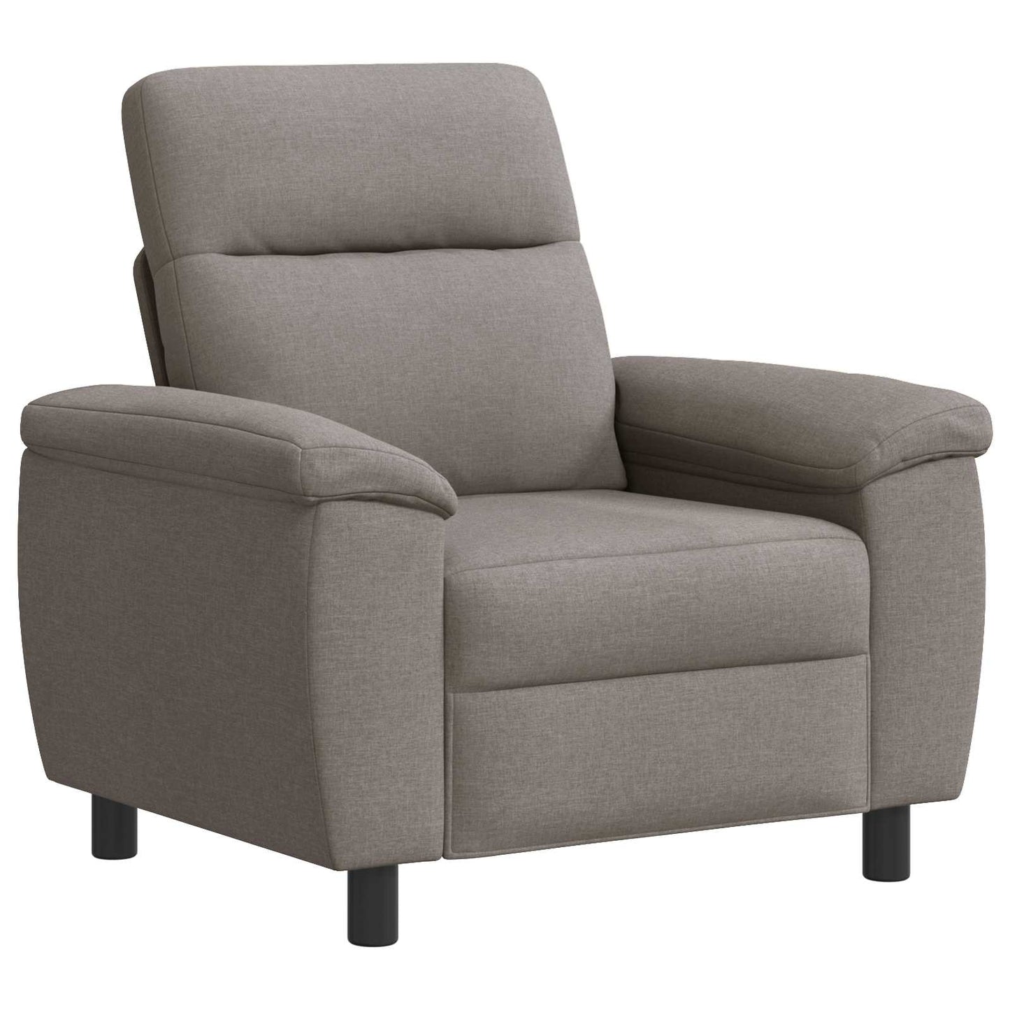 vidaXL Σετ Καναπέ 2 pcs Taupe Ύφασμα