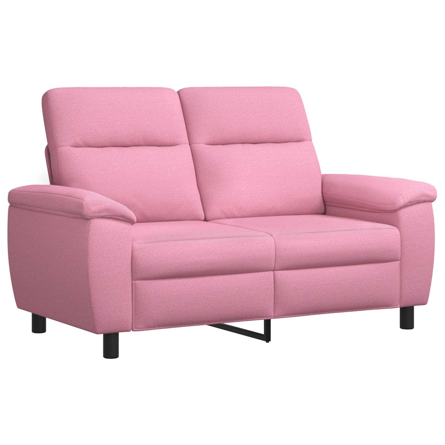 vidaXL Σετ Καναπέ 2 pcs Ροζ Ύφασμα