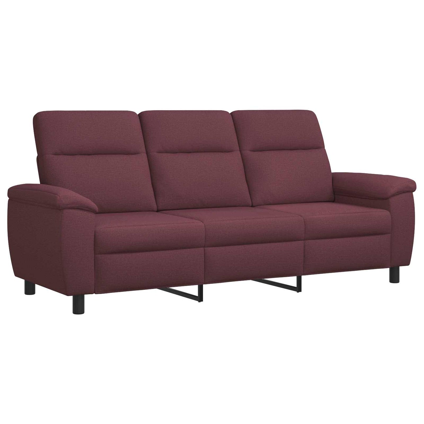 vidaXL Σετ Καναπέ 2 pcs Μοβ Ύφασμα