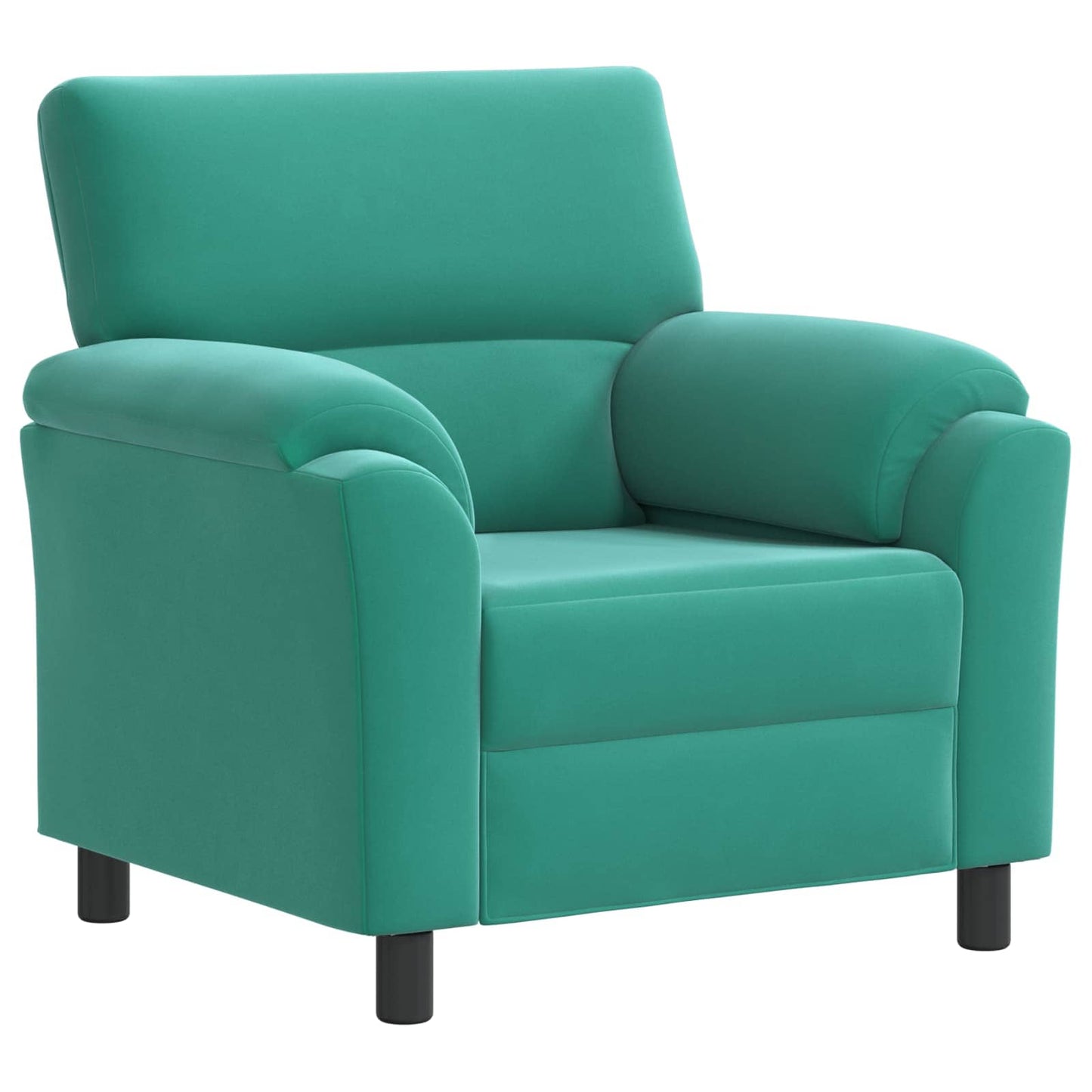 vidaXL Καναπές Τιρκουάζ 94 x 85 x 93 εκ Βελούδο