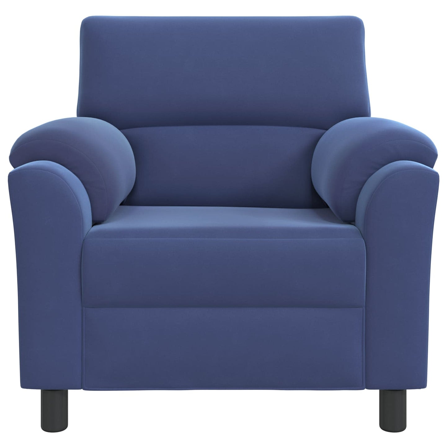 vidaXL Καναπές Μπλε Αστυνομίας 94 x 85 x 93 εκ Βελούδο