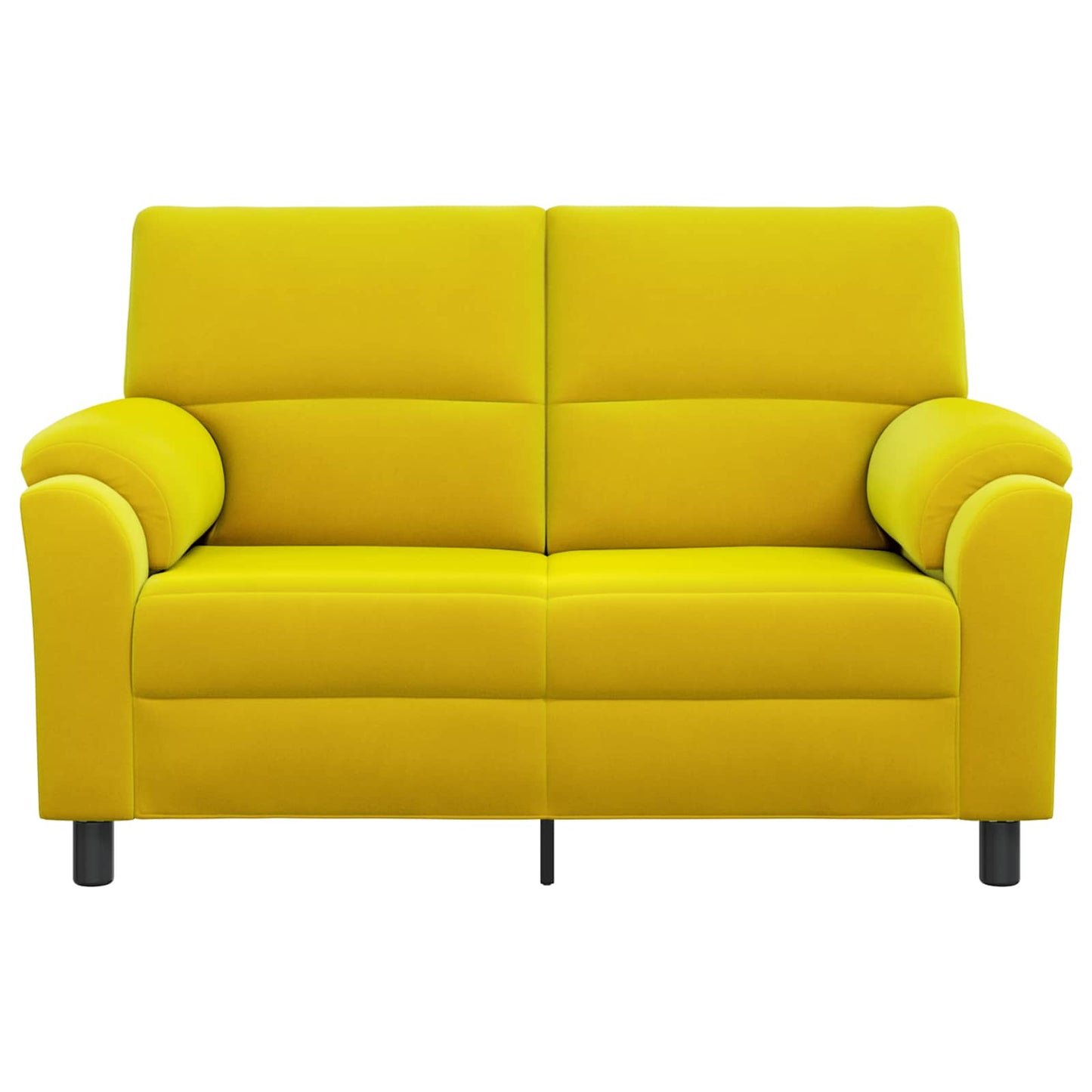 vidaXL Καναπές Κίτρινο 154 x 85 x 93 εκ Βελούδο