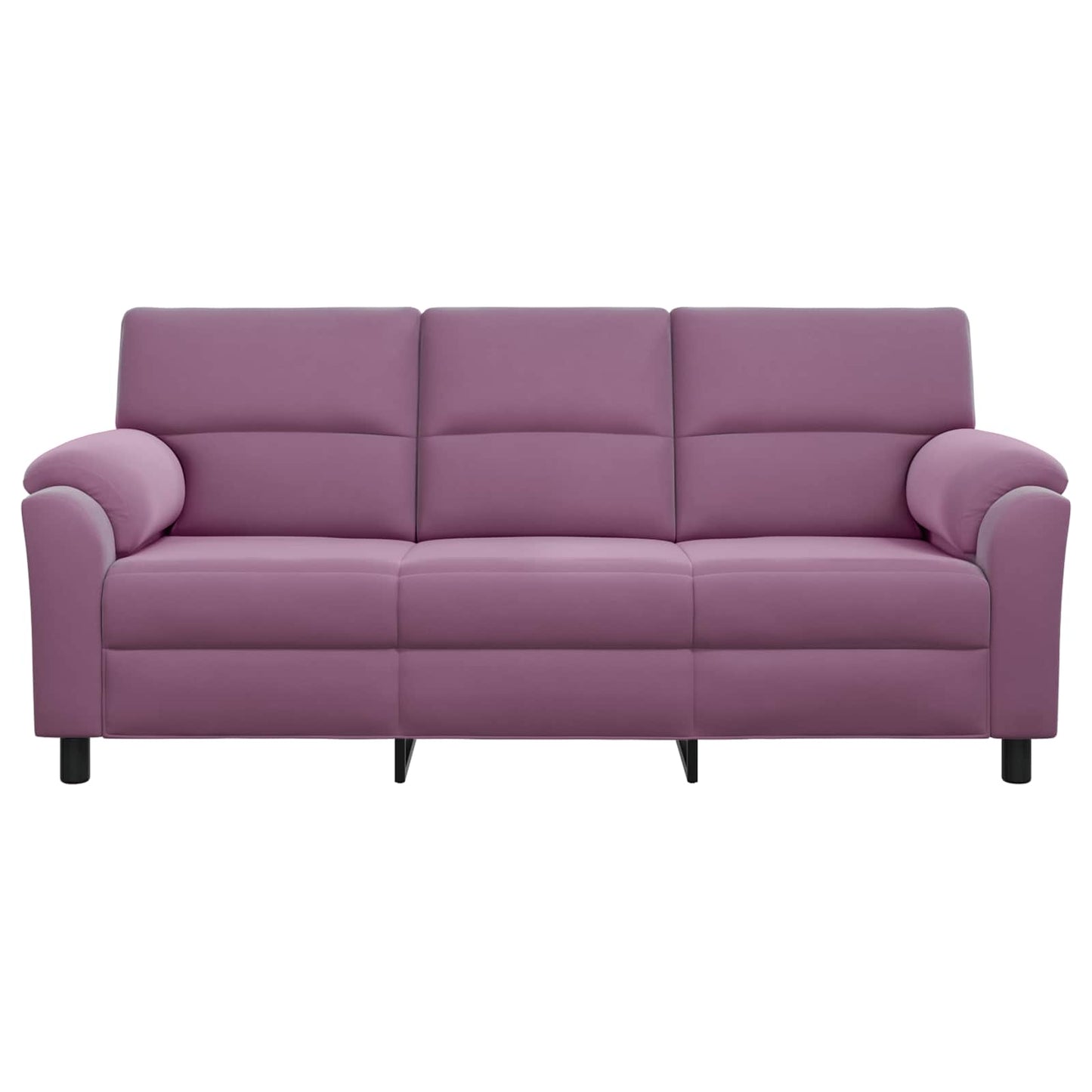vidaXL Καναπές Μοβ 214 x 85 x 93 εκ Βελούδο