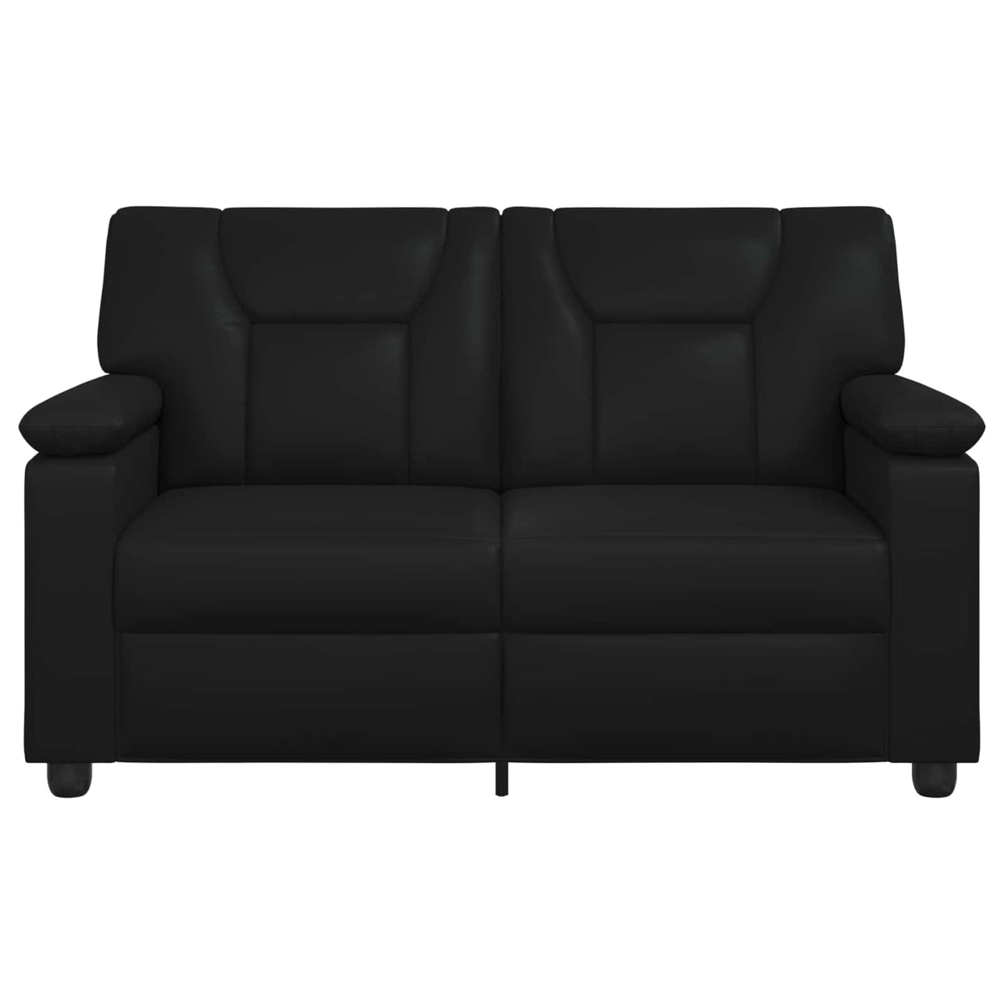 vidaXL Καναπές Μαύρο 151 x 85 x 93 εκ. Τεχνητό Δέρμα