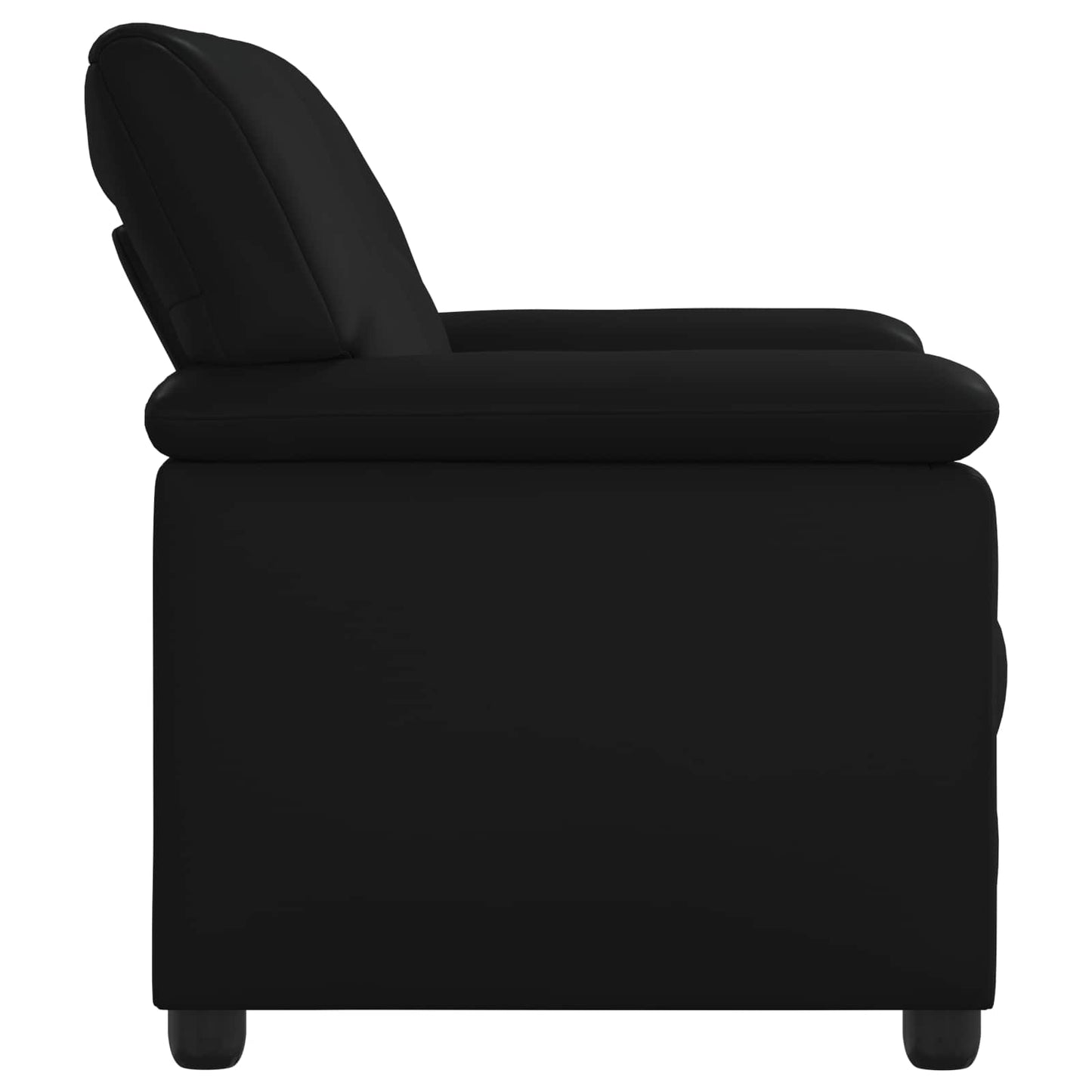 vidaXL Καναπές Μαύρο 151 x 85 x 93 εκ. Τεχνητό Δέρμα