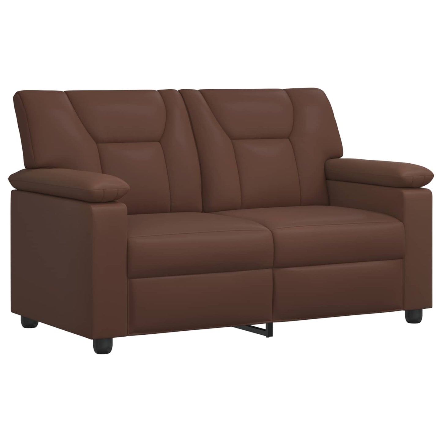 vidaXL Καναπές Καφέ 151 x 85 x 93 εκ. Τεχνητό Δέρμα