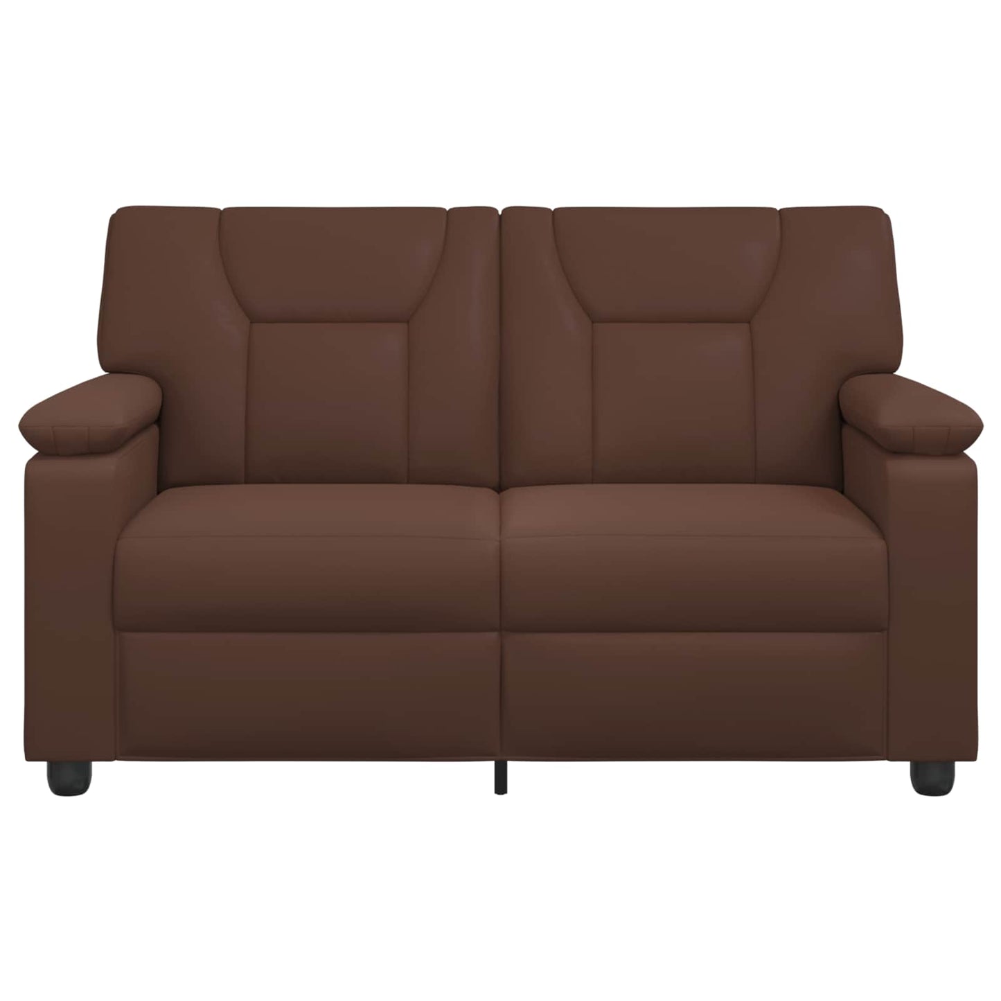 vidaXL Καναπές Καφέ 151 x 85 x 93 εκ. Τεχνητό Δέρμα