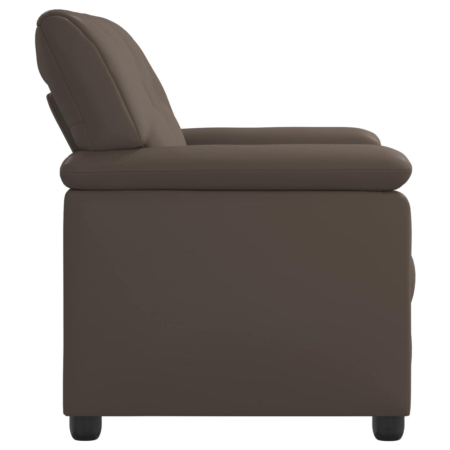 vidaXL Καναπές Γκρι 151 x 85 x 93 εκ. Τεχνητό Δέρμα