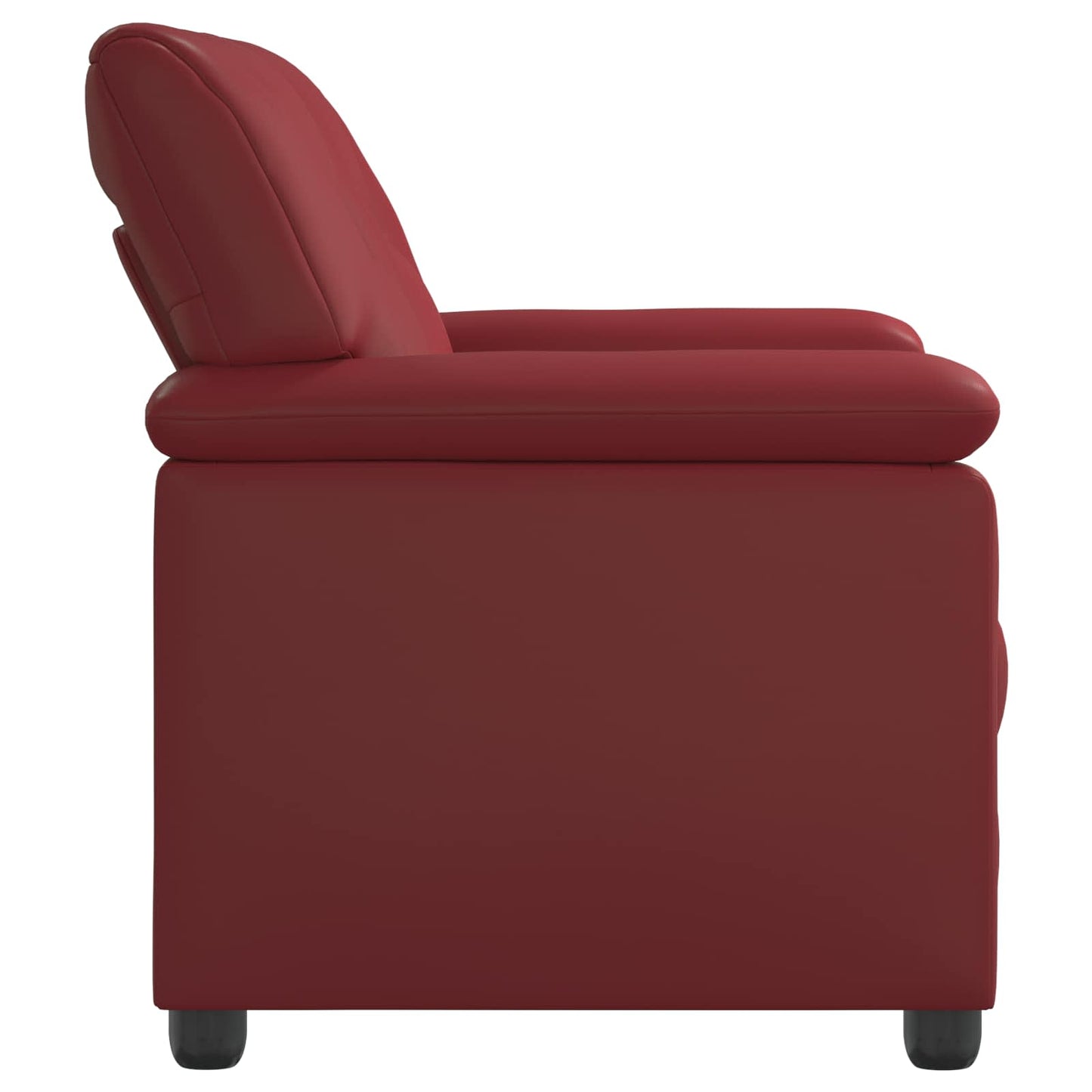 vidaXL Καναπές Κόκκινο 171 x 85 x 93 εκ. Τεχνητό Δέρμα