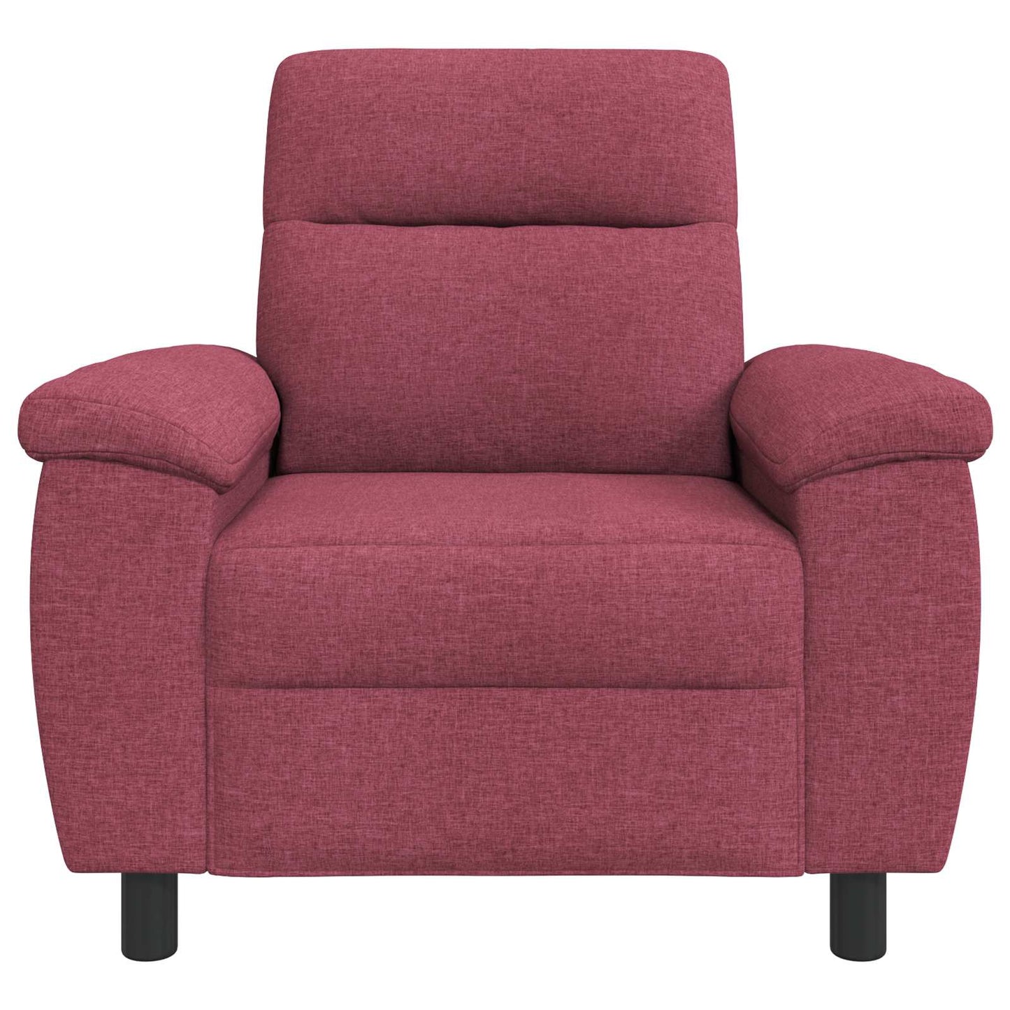 vidaXL Καναπές Κόκκινο 95 x 90 x 95 εκ Ύφασμα
