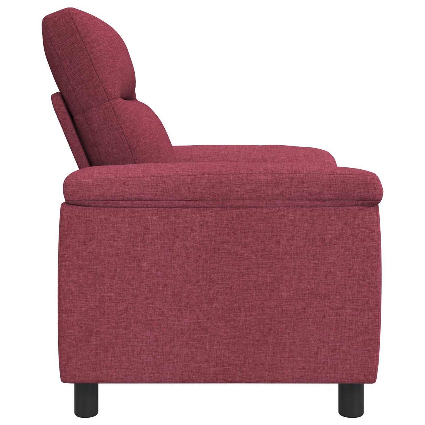 vidaXL Καναπές Κόκκινο 95 x 90 x 95 εκ Ύφασμα