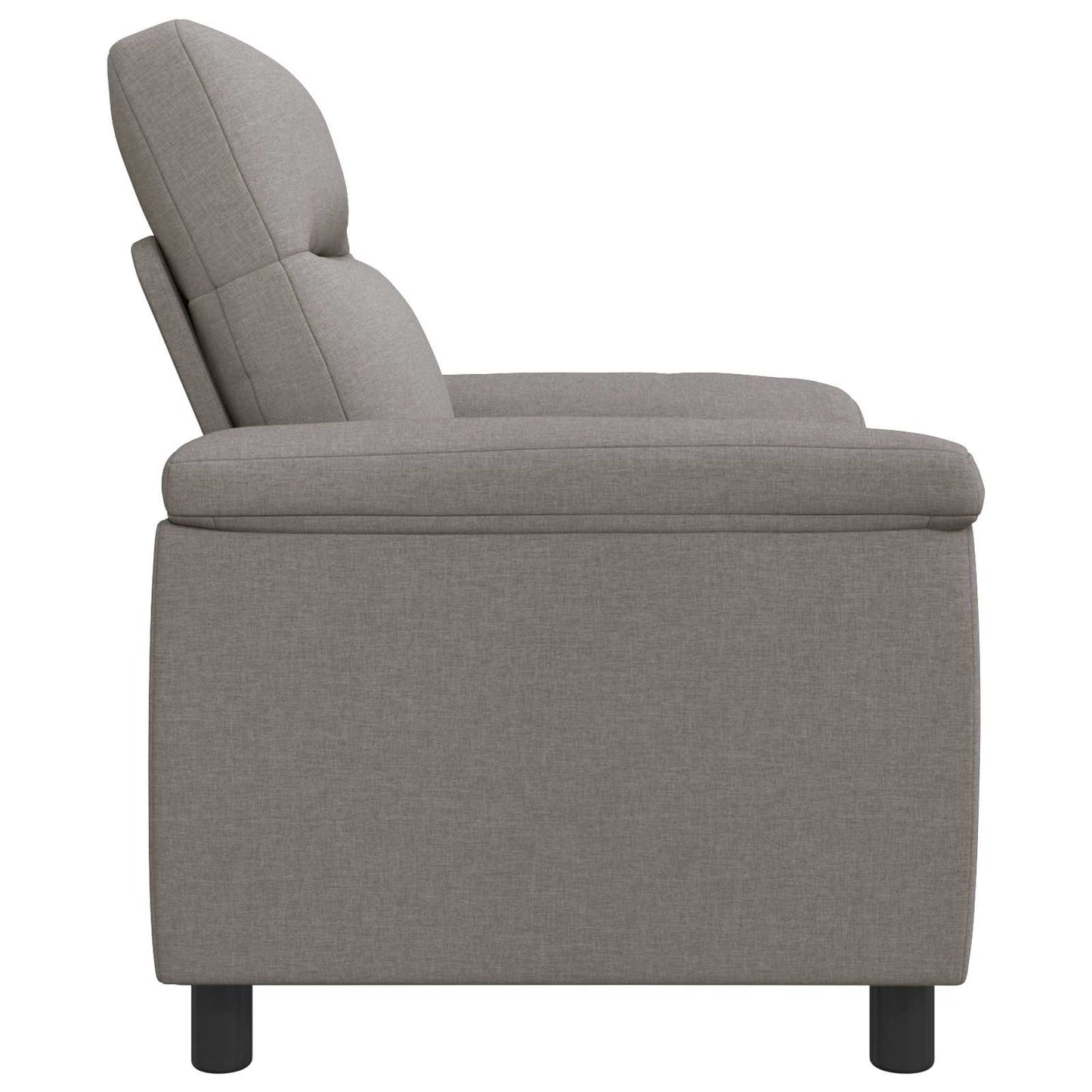 vidaXL Καναπές Taupe 95 x 90 x 95 εκ Ύφασμα