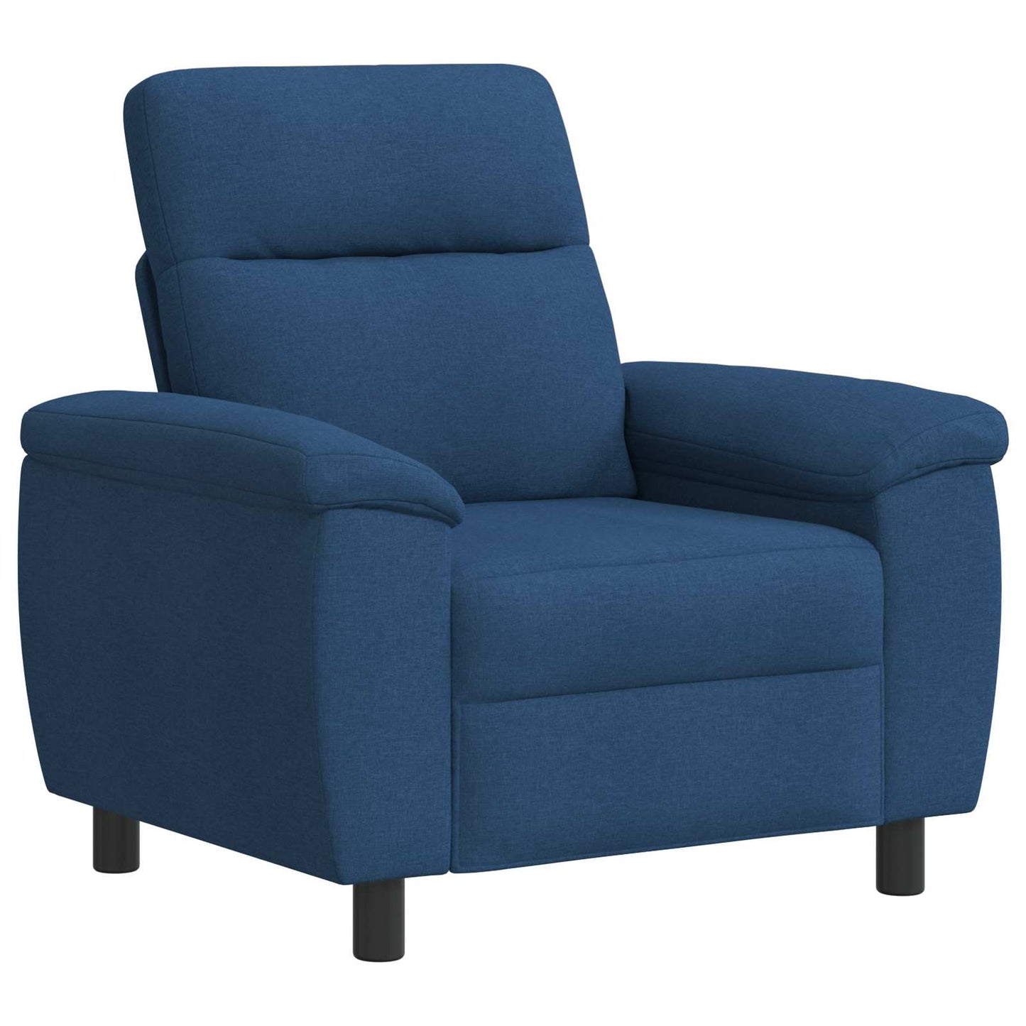 vidaXL Καναπές Μπλε 95 x 90 x 95 εκ Ύφασμα