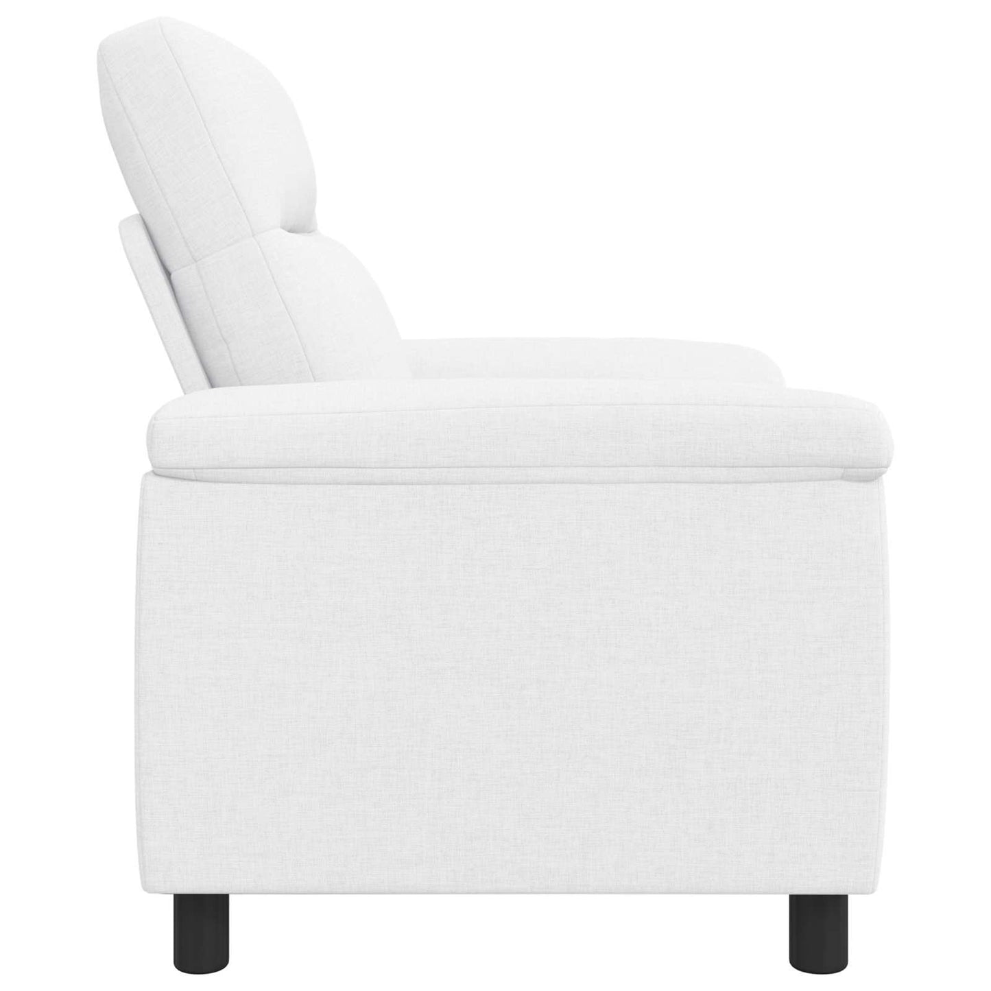 vidaXL Καναπές Λευκό 95 x 90 x 95 εκ Ύφασμα