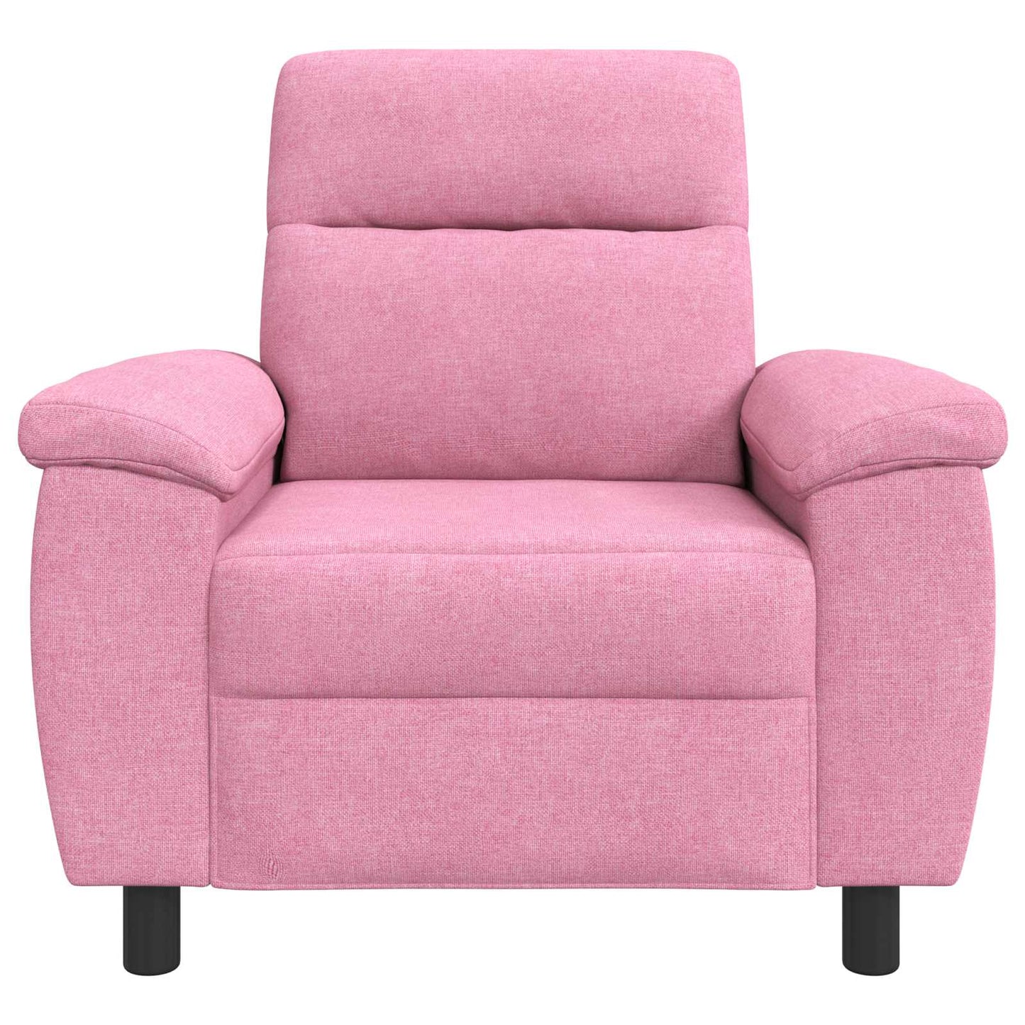 vidaXL Καναπές Ροζ 95 x 90 x 95 εκ Ύφασμα