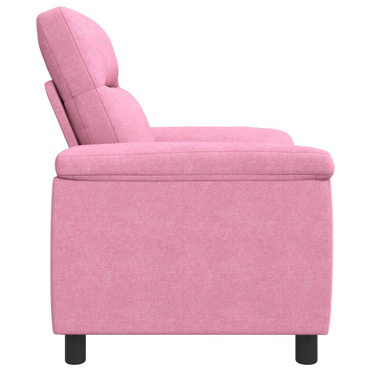 vidaXL Καναπές Ροζ 95 x 90 x 95 εκ Ύφασμα