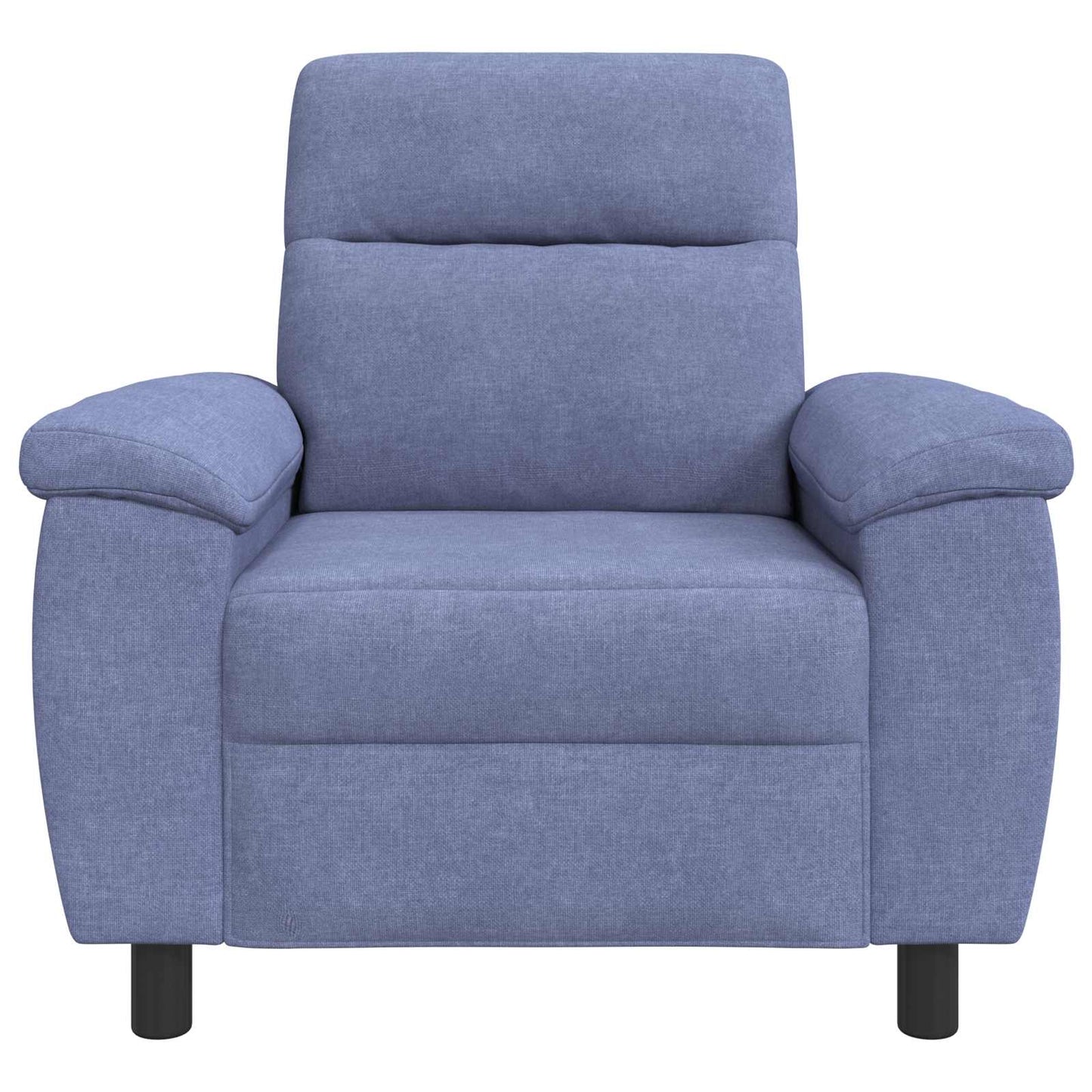 vidaXL Καναπές Μπλε τζην 95 x 90 x 95 εκ Ύφασμα