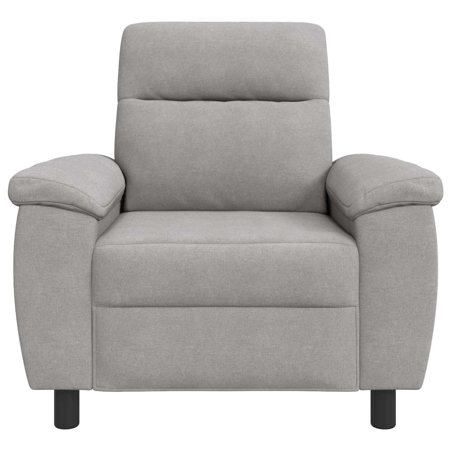 vidaXL Καναπές Σκίουρος Γκρί 95 x 90 x 95 εκ Ύφασμα