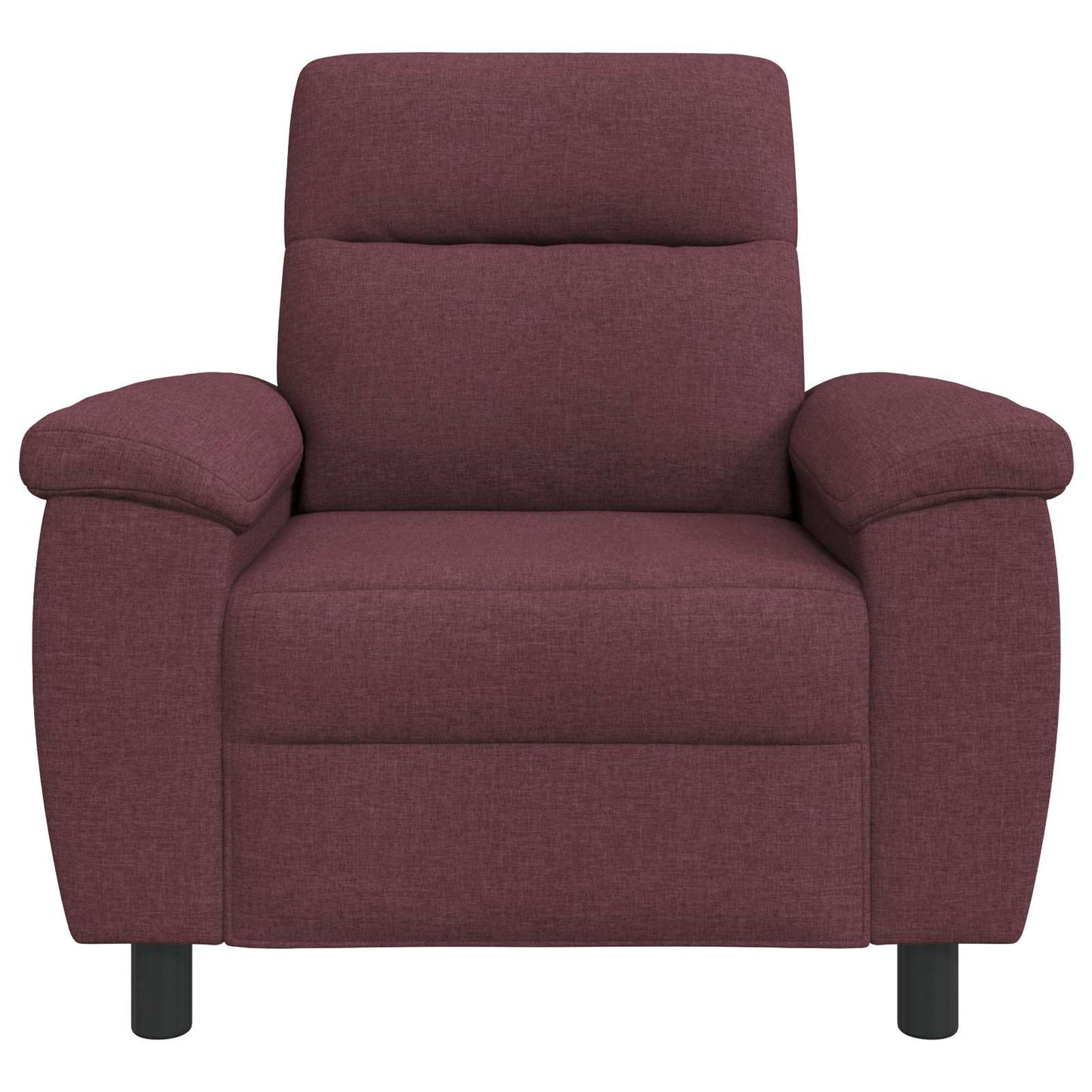 vidaXL Καναπές Μοβ 95 x 90 x 95 εκ Ύφασμα