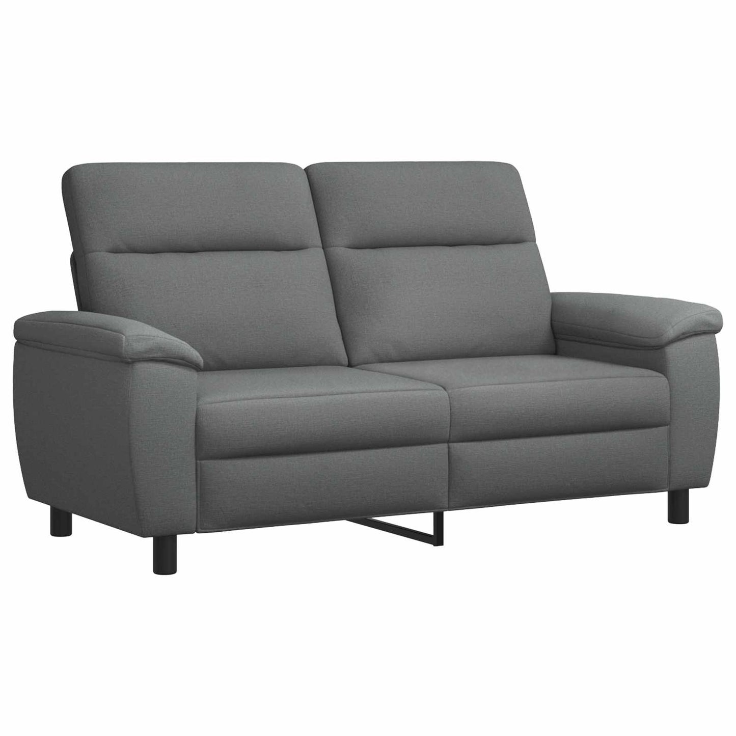 vidaXL Καναπές Σκούρο Γκρι 178 x 90 x 95 εκ Ύφασμα