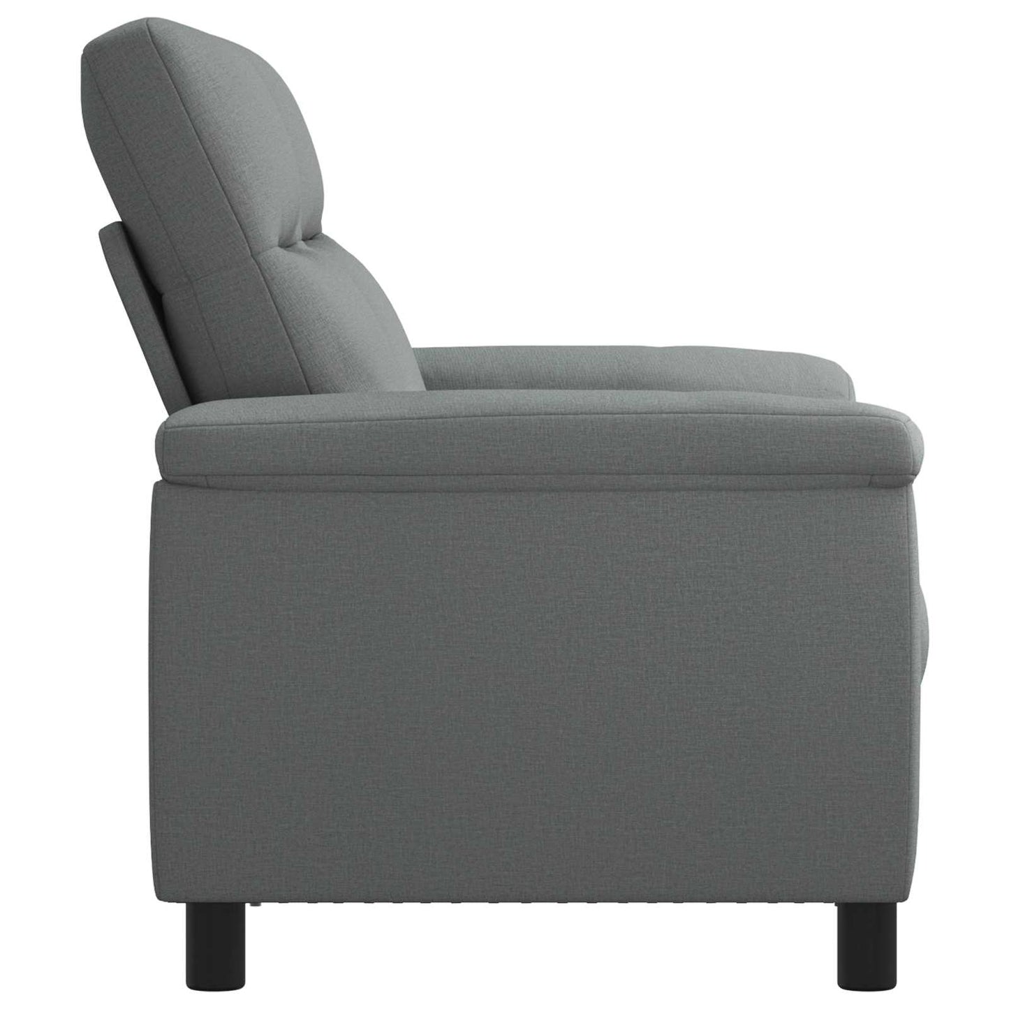 vidaXL Καναπές Σκούρο Γκρι 178 x 90 x 95 εκ Ύφασμα