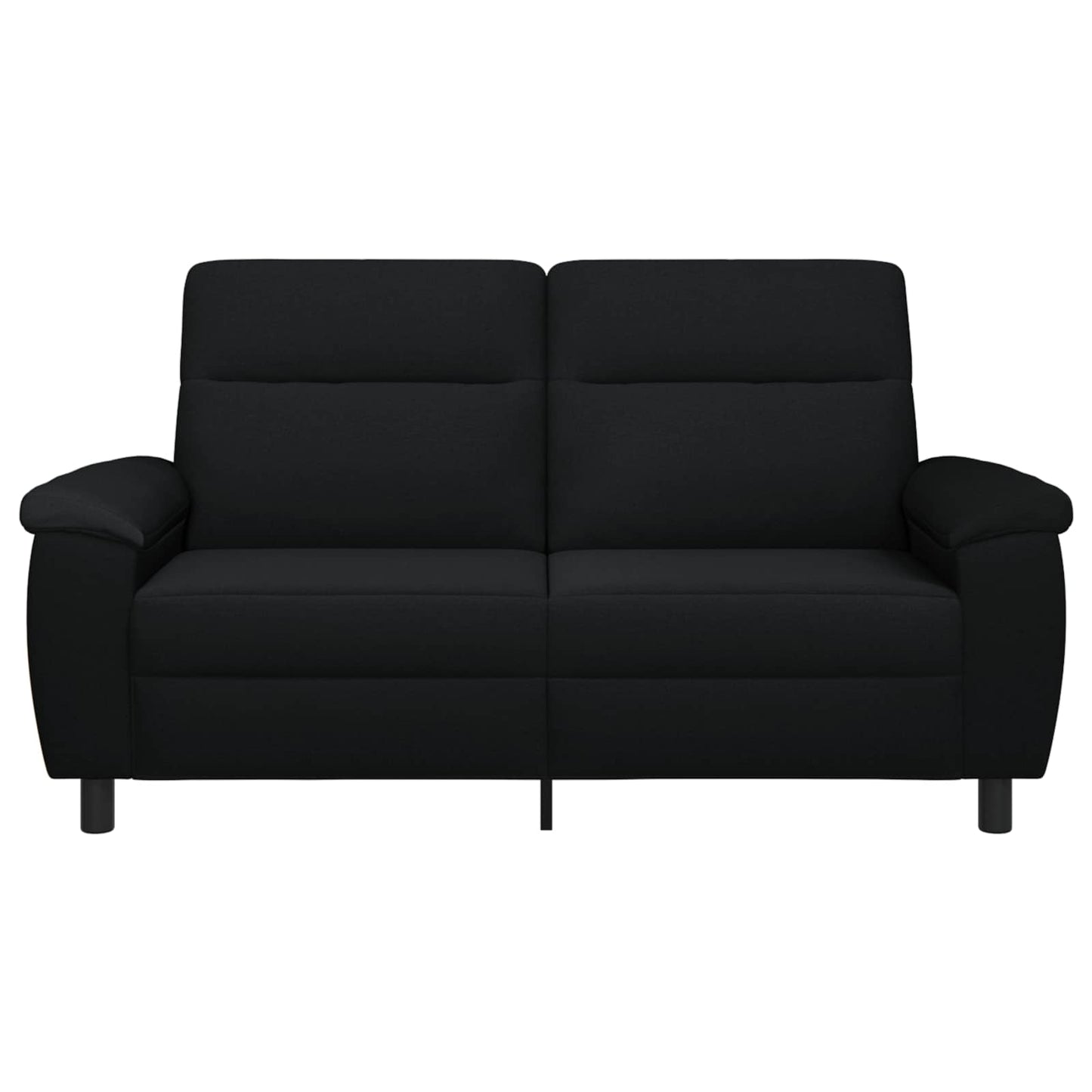 vidaXL Καναπές Μαύρο 178 x 90 x 95 εκ Ύφασμα