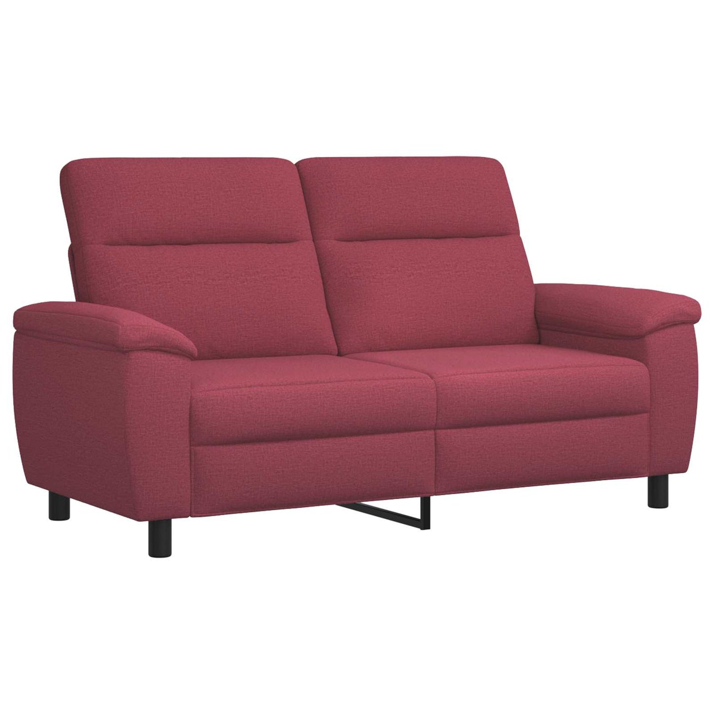 vidaXL Καναπές Κόκκινο 178 x 90 x 95 εκ Ύφασμα