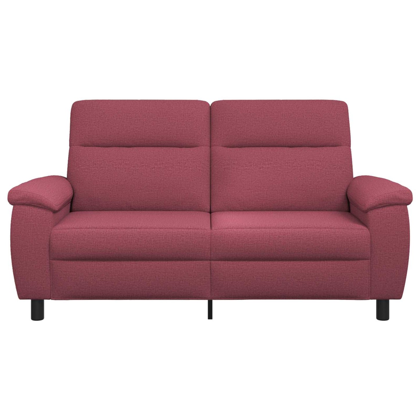 vidaXL Καναπές Κόκκινο 178 x 90 x 95 εκ Ύφασμα
