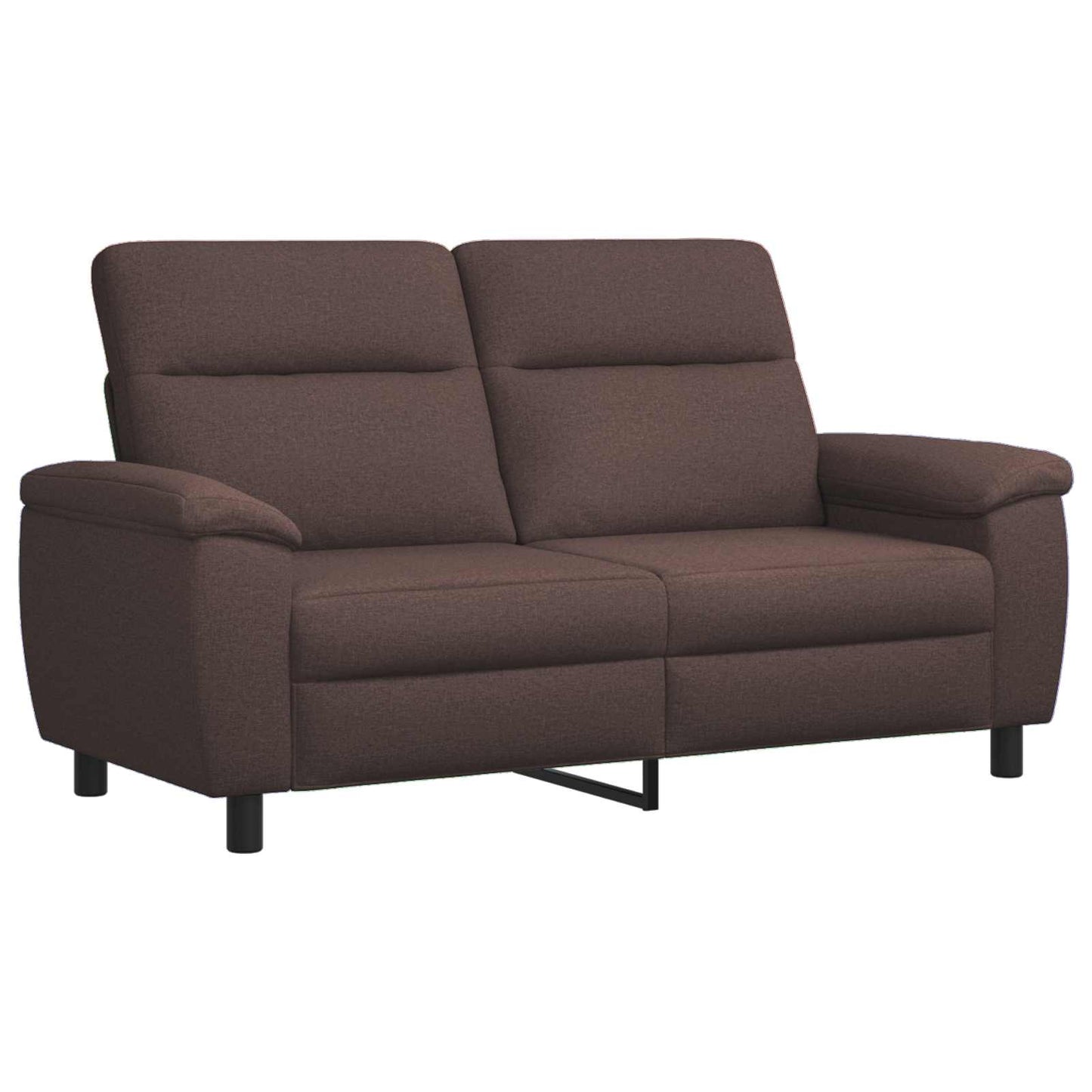 vidaXL Καναπές Σκούρο Καφέ 178 x 90 x 95 εκ Ύφασμα