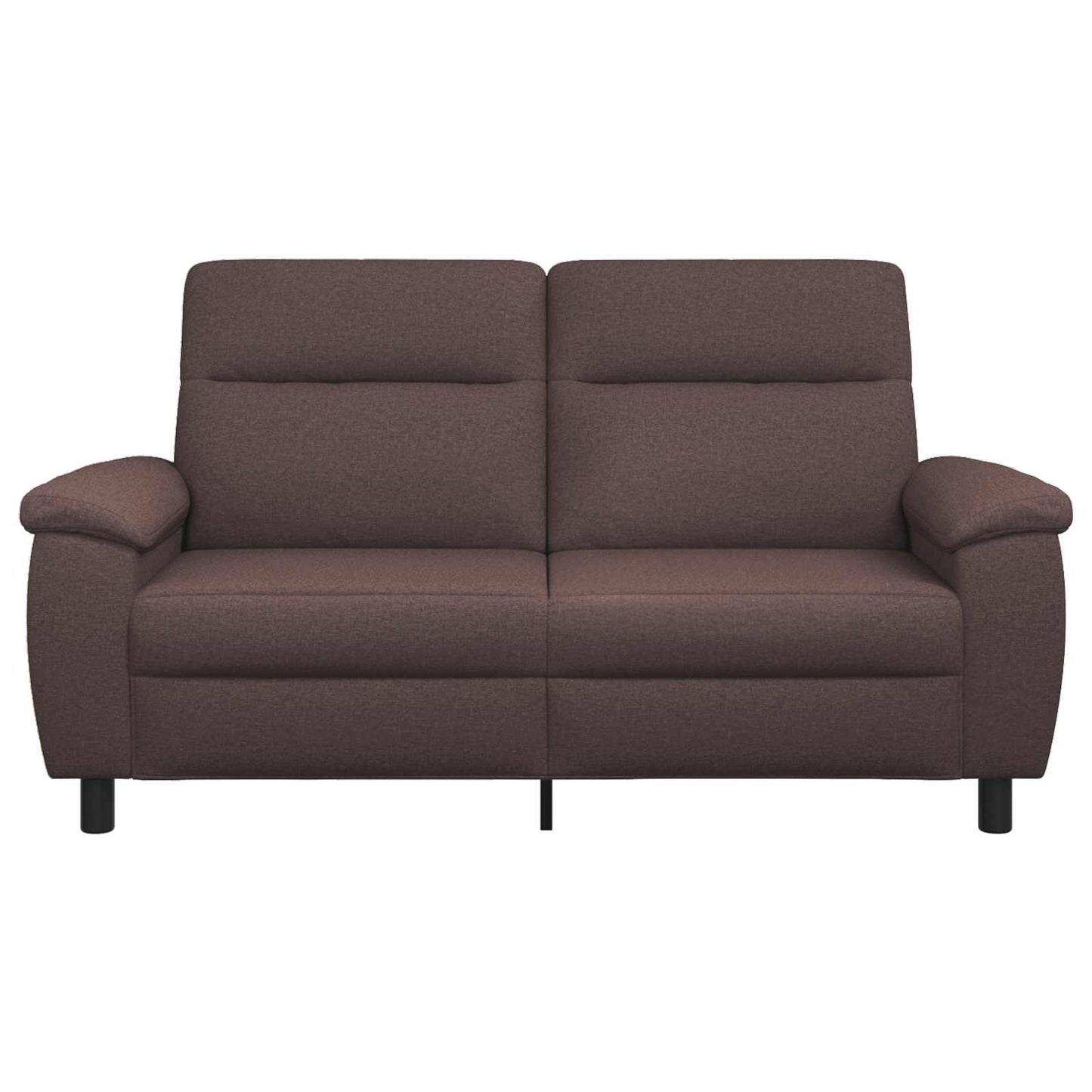 vidaXL Καναπές Σκούρο Καφέ 178 x 90 x 95 εκ Ύφασμα