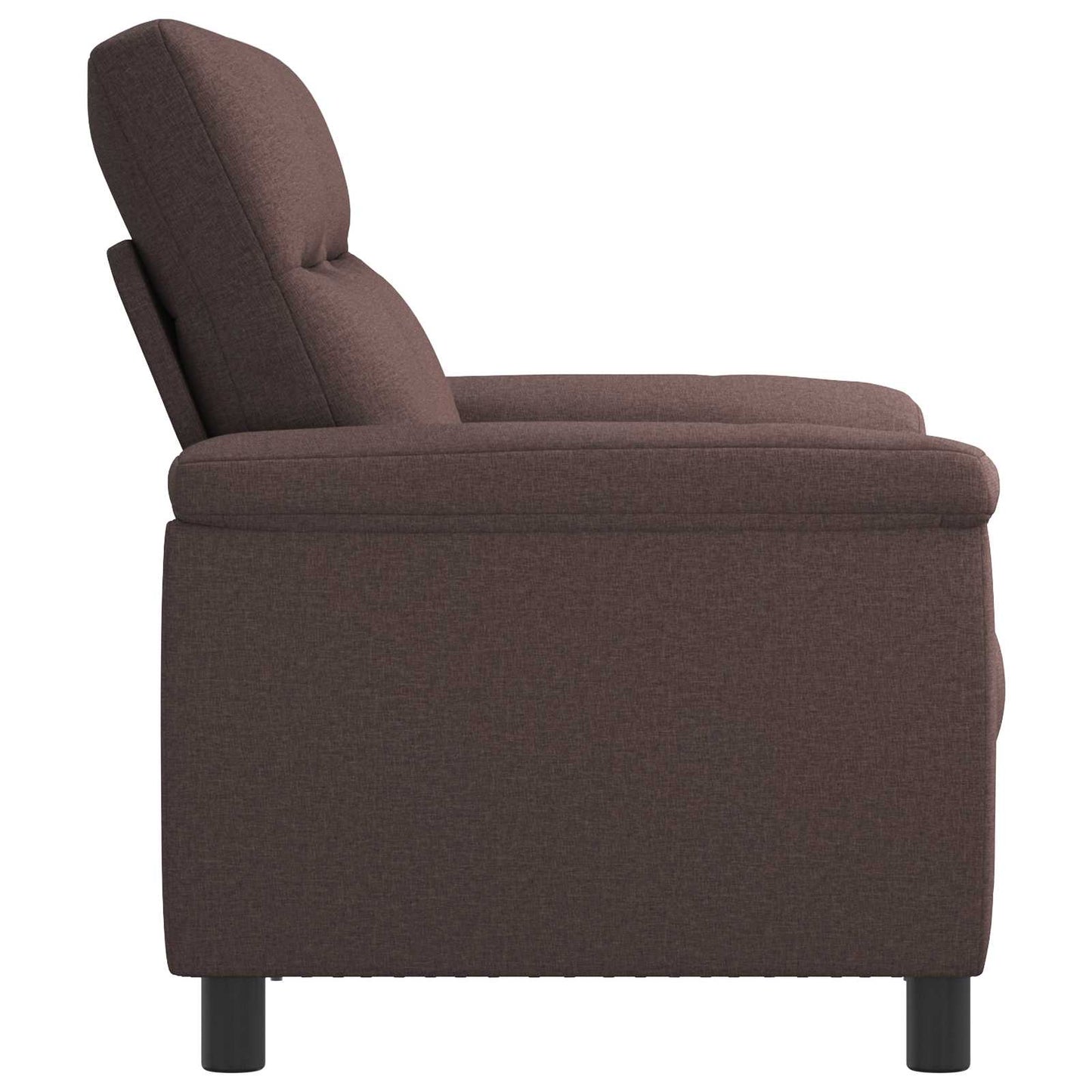 vidaXL Καναπές Σκούρο Καφέ 178 x 90 x 95 εκ Ύφασμα