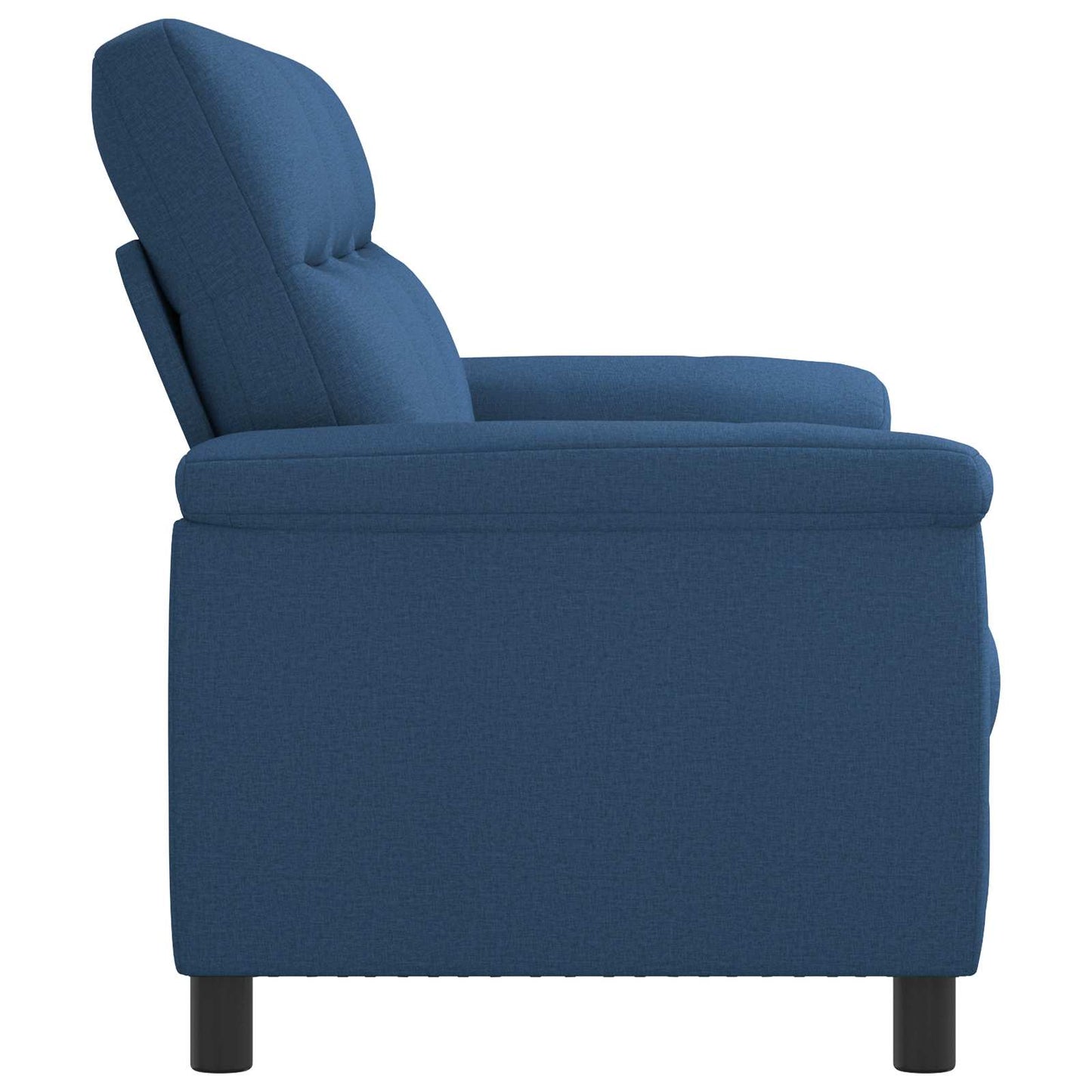vidaXL Καναπές Μπλε 214 x 90 x 95 εκ. Ύφασμα