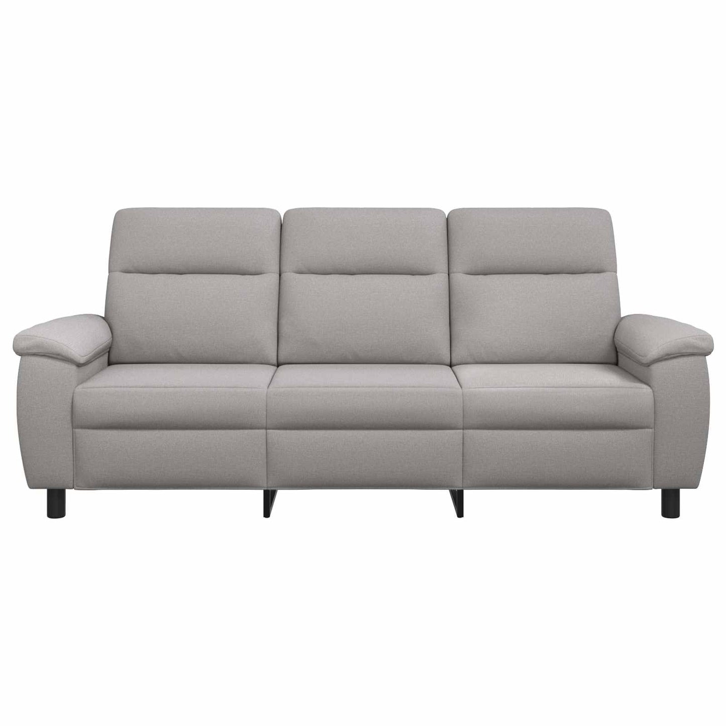vidaXL Καναπές Σκίουρος Γκρί 214 x 90 x 95 εκ. Ύφασμα